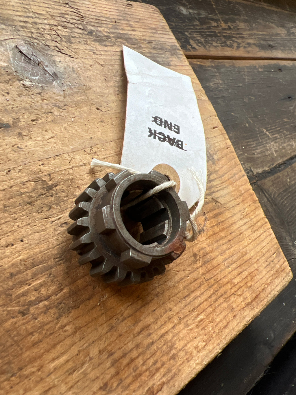 BSA Bantam 90-1691 21 Tooth 4 speed bantam layshaft sliding