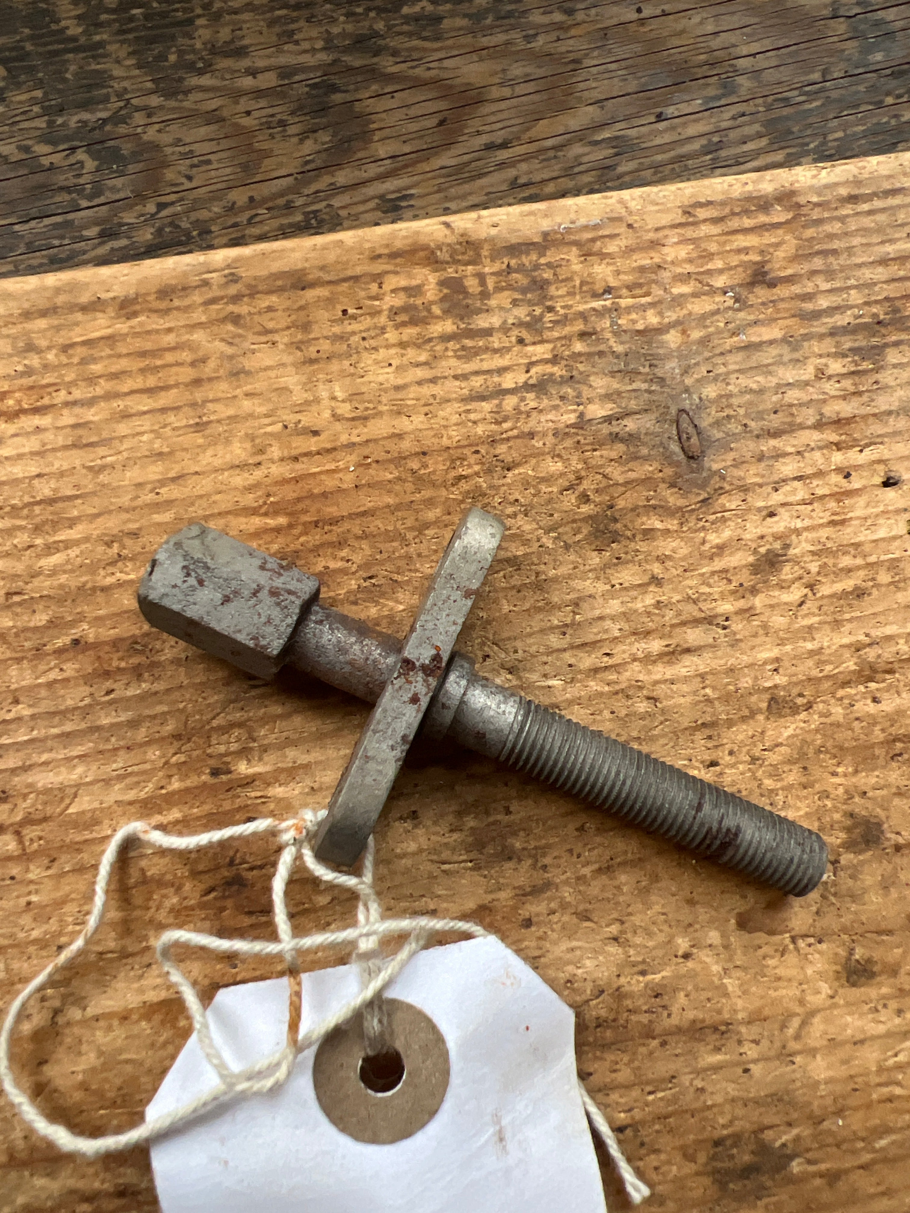 Norton Rigid single dolls head gearbox top adjuster bolt and stop NOS