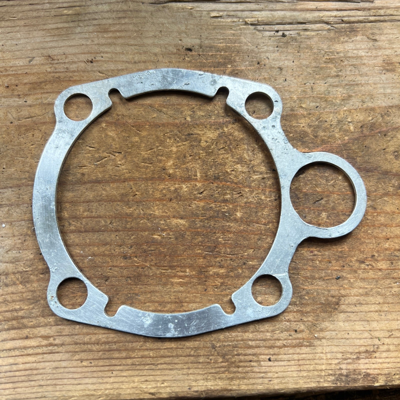 BSA B40 Decompression plate under barrel