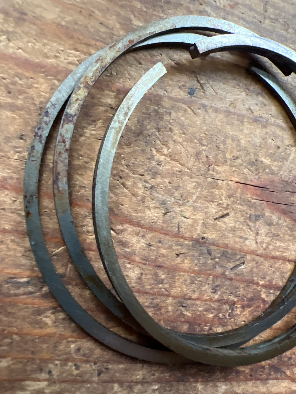 Norton 348cc model 50 and inter Piston ring set of 3 NOS