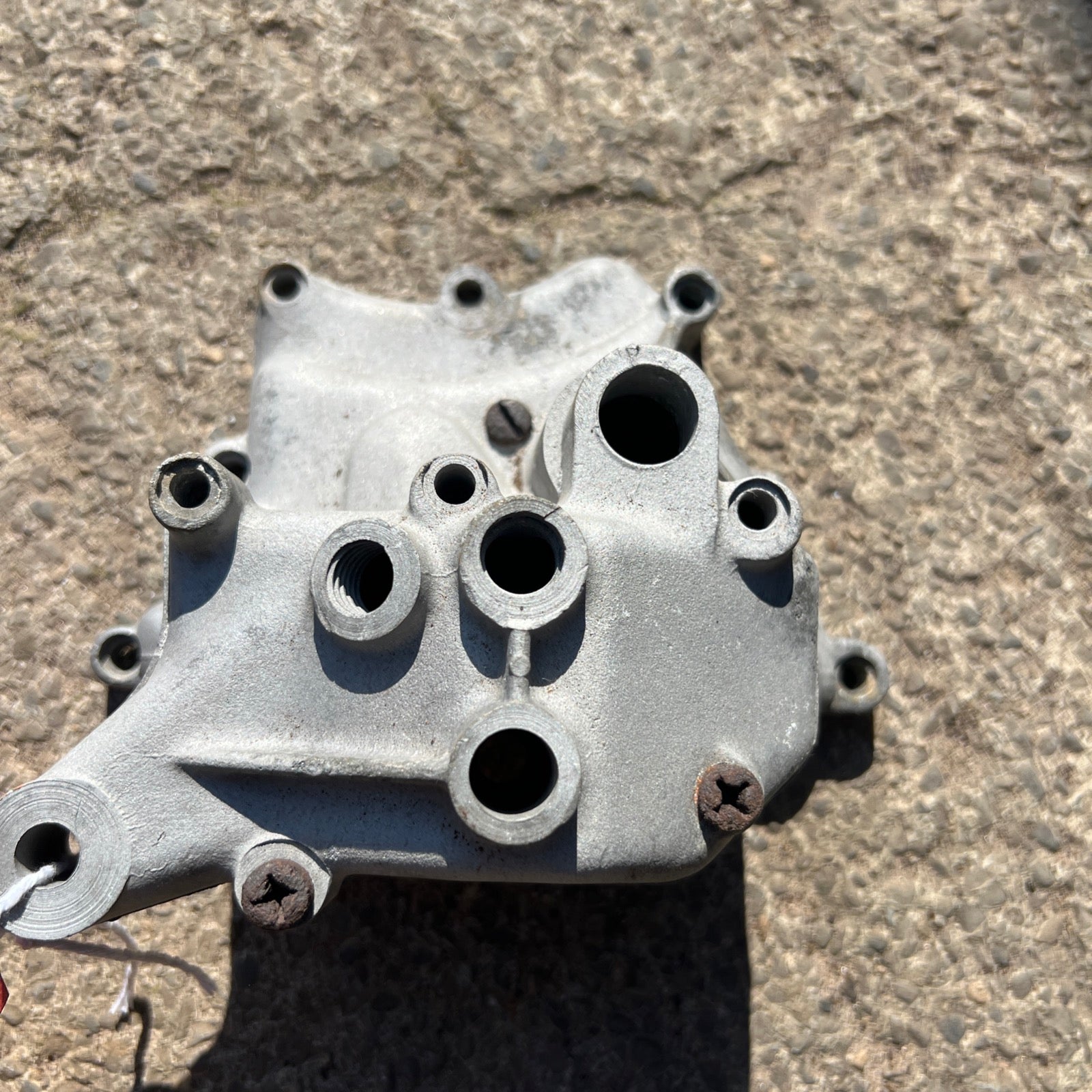 Triumph Tigress BSA Sunbeam kickstart & gear change alloy main housing & outer cover