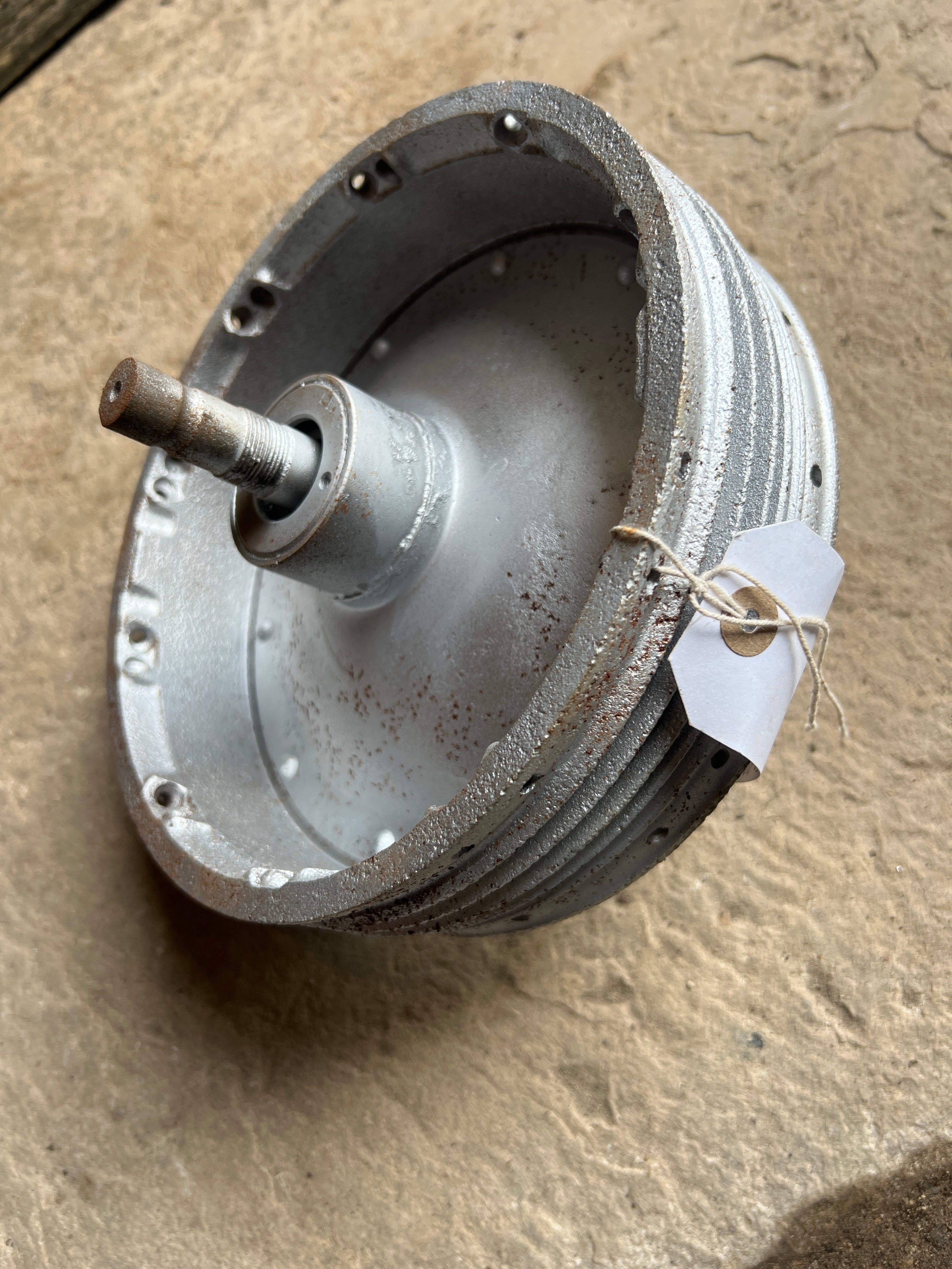 Triumph BSA 650 pre unit twins 8” full width cast iron front hub