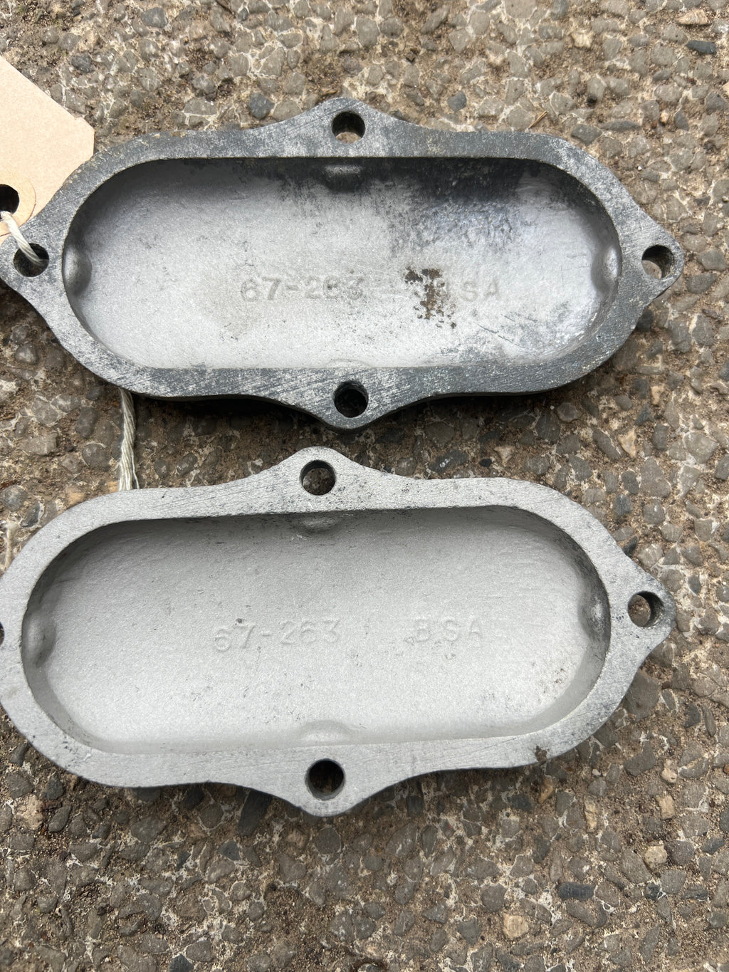 BSA 67-263 A7/A10 Valve Covers