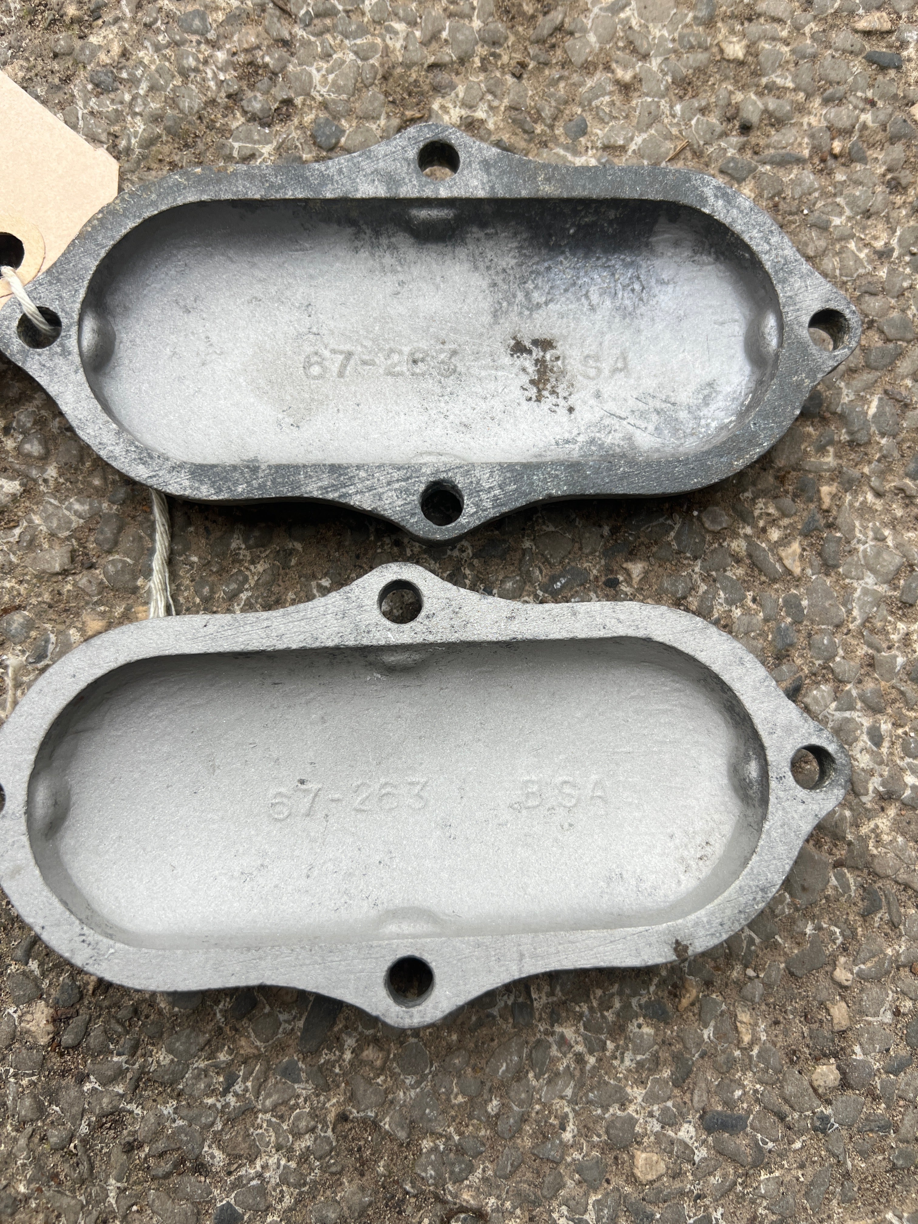 BSA 67-263 A7/A10 Valve Covers