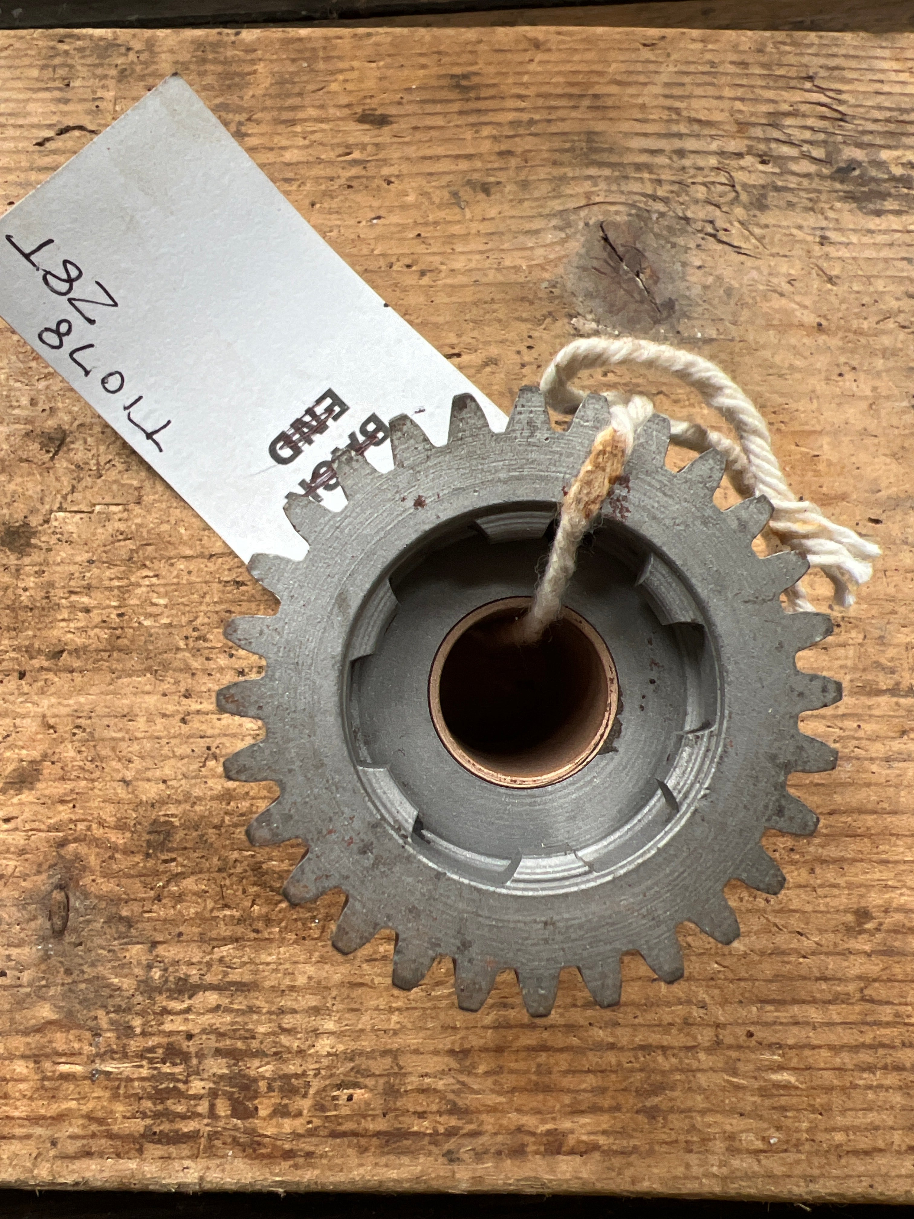 Triumph T1078 Early Tiger Cub gearbox mainshaft sleeve gear