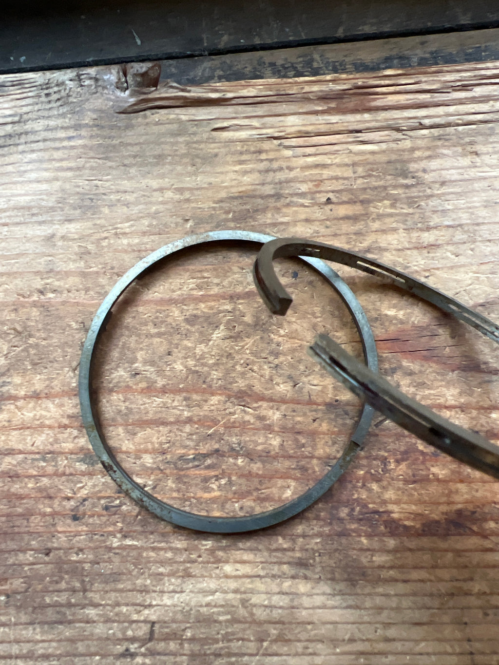 Triumph 350cc Single Tiger 80 +40 piston ring set NOS