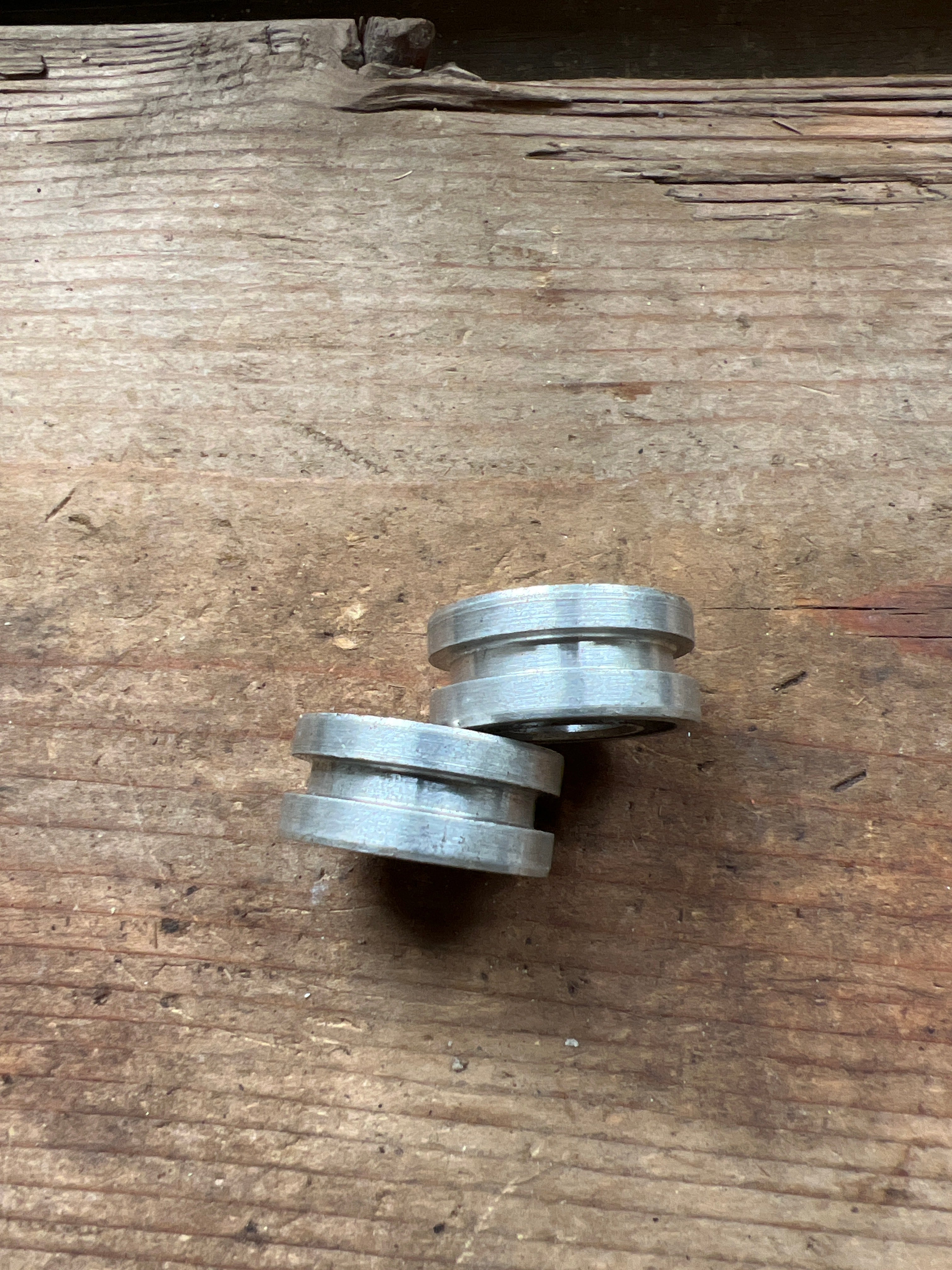 Triumph Alloy fork valves NOS