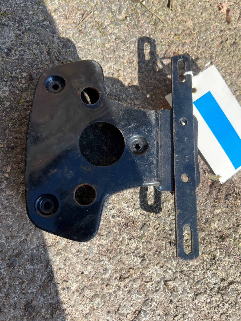BSA Triumph export rear light & number plate bracket NOS