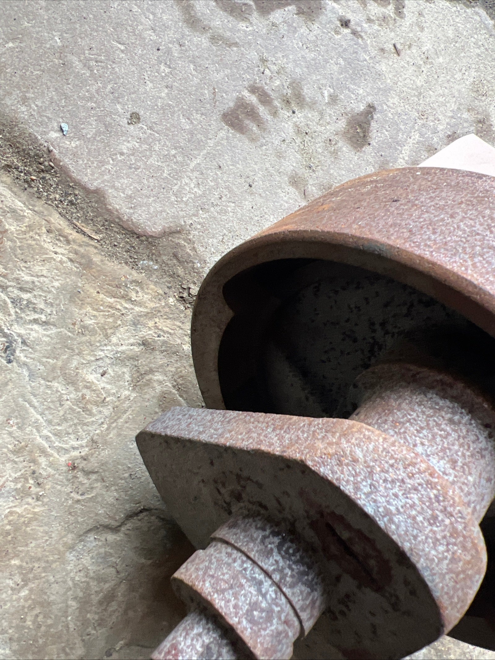 BSA A50 crankshaft with flywheel used