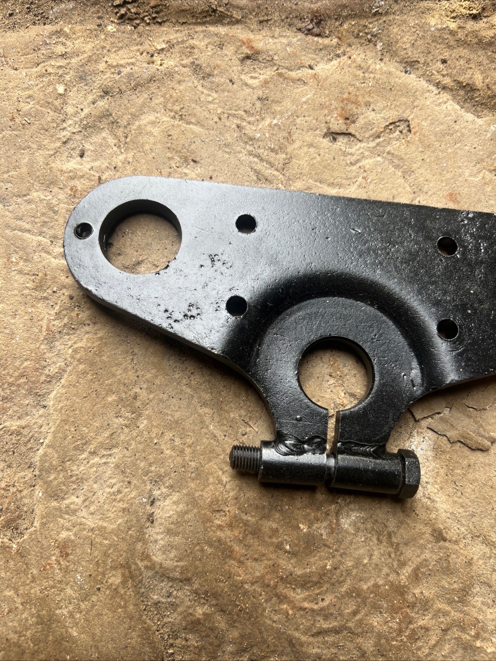 Triumph Tiger Cub lightweight fork top yoke with pinch bolt