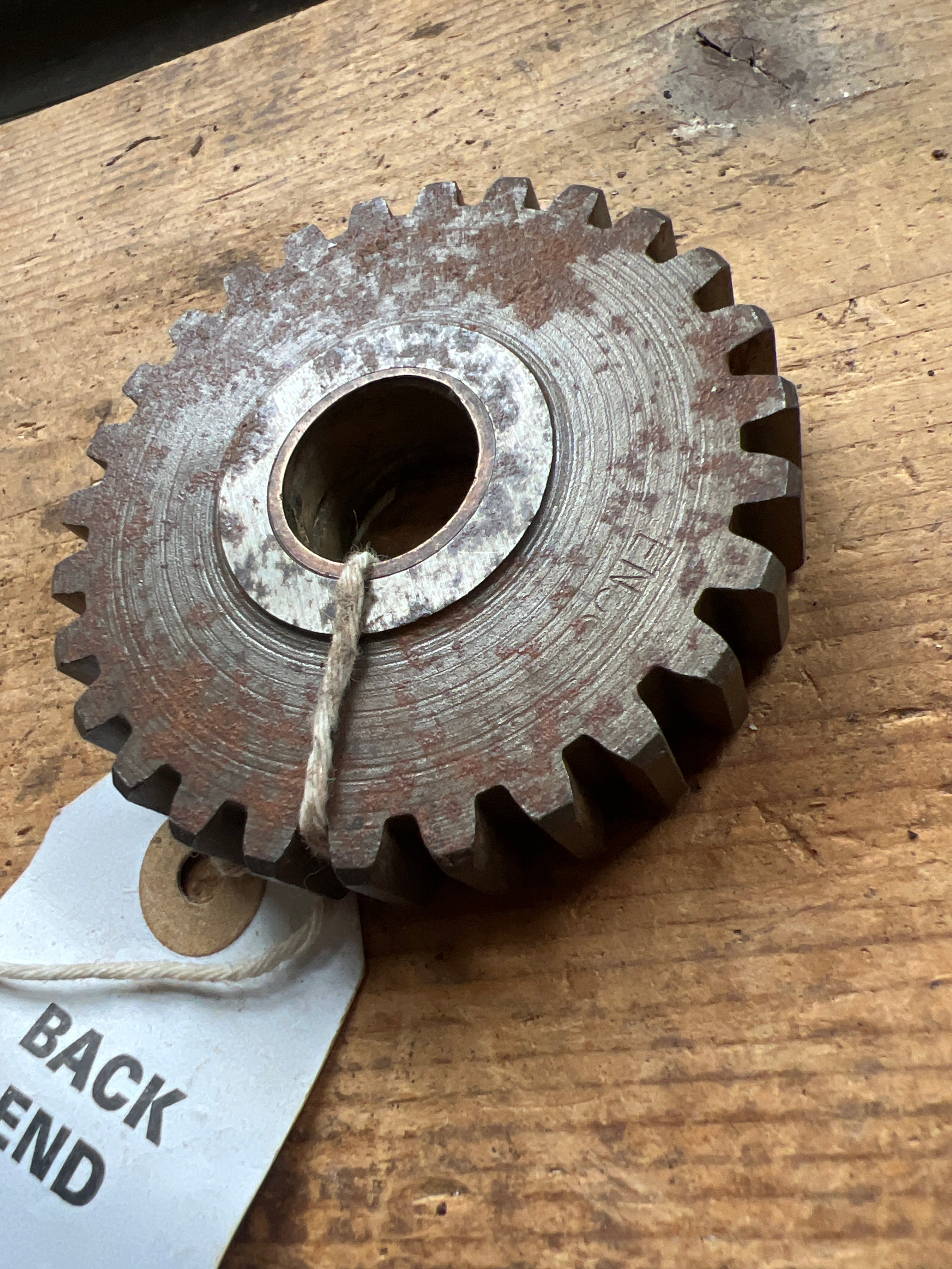 BSA A7 A10 etc plunger & Swinging arm Layshaft 1st spinning gear with bush std 67-3199