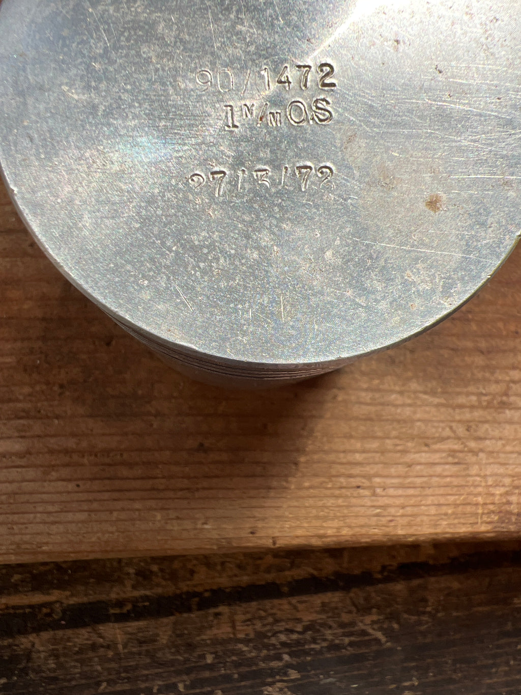 Bantam type 175 piston 1mm oversize 90-1472