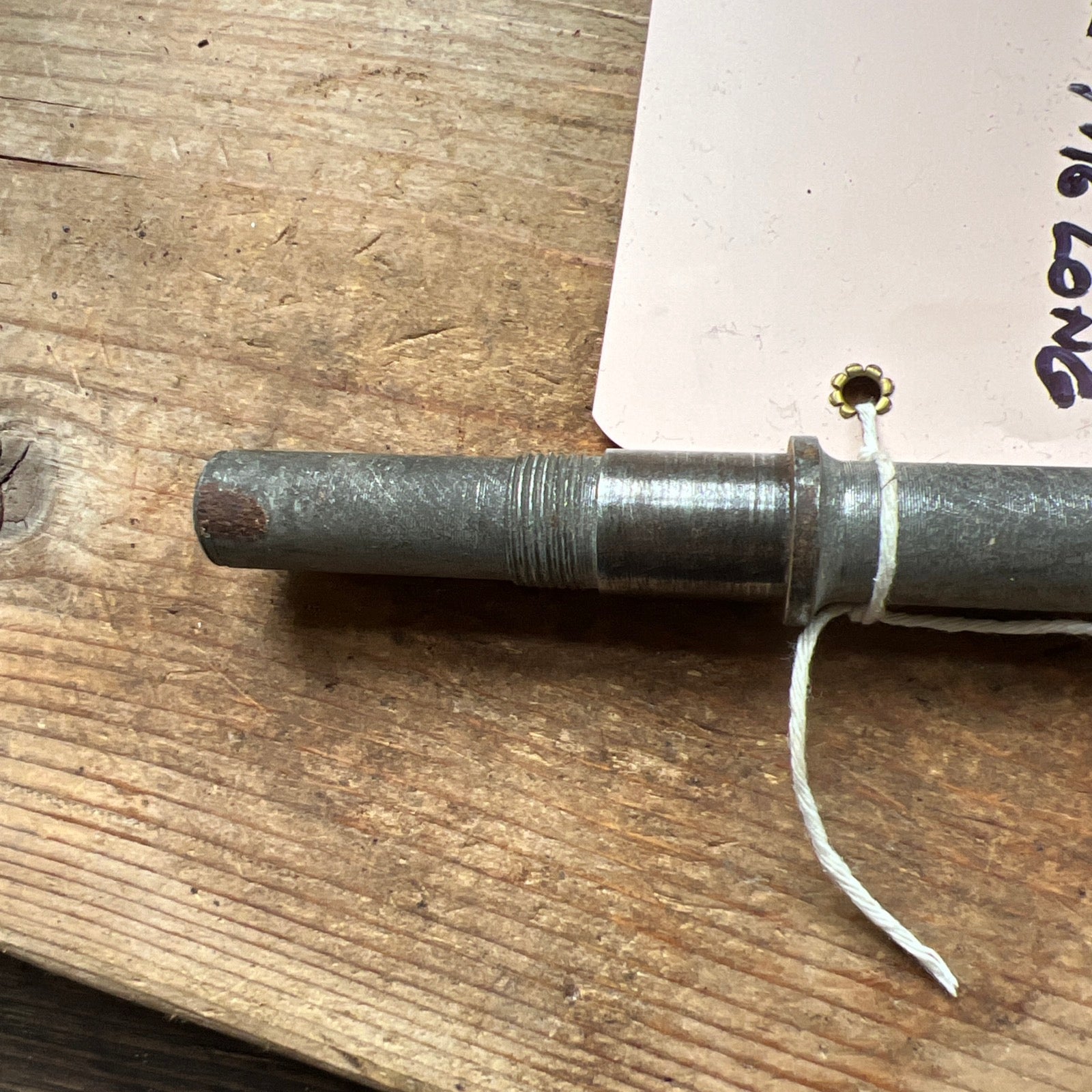 37-2255 BSA Late bushman full width front hub in heavyweight forks front wheel spindle NOS