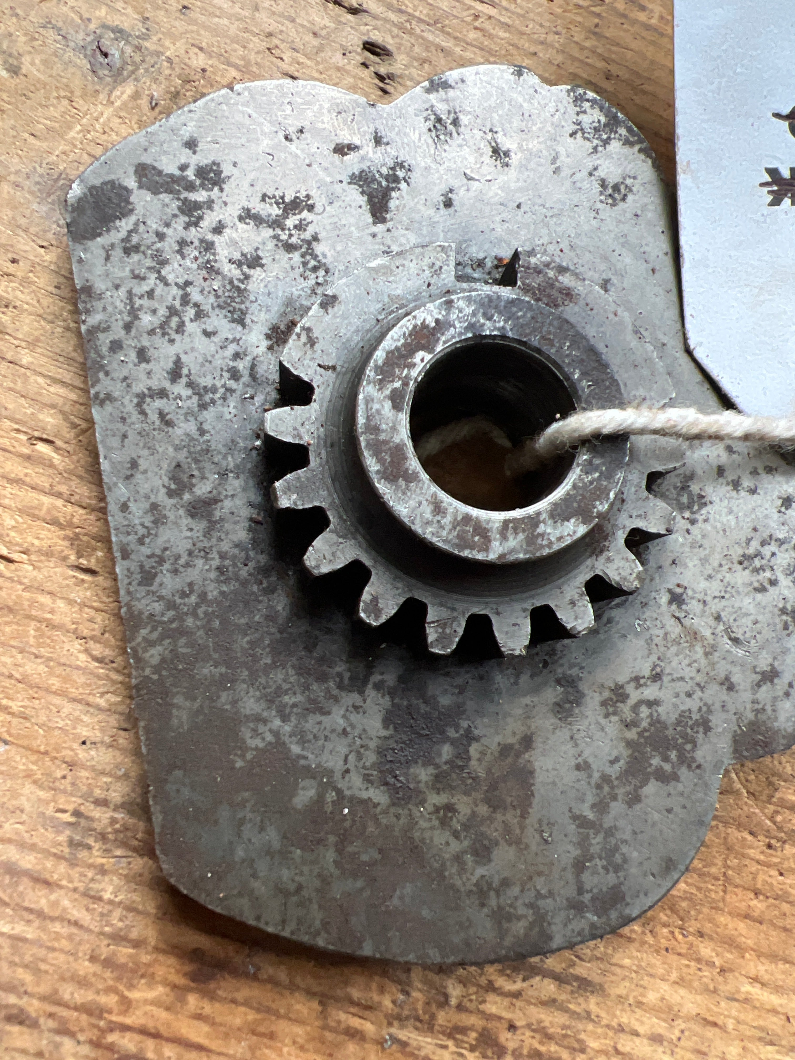BSA A7/A10 swinging arm gearbox cam plate 67-3332