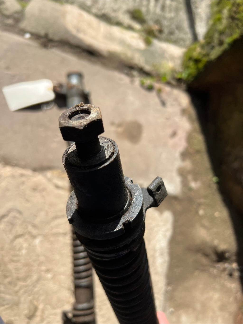 Velocette LE front fork legs used