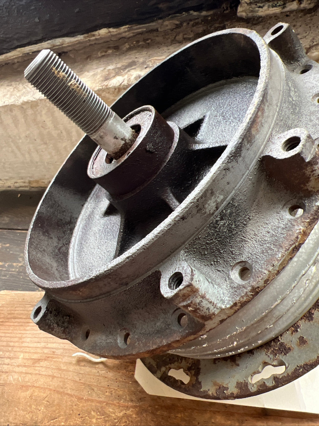 BSA Bantam Bushman very late full width rear hub