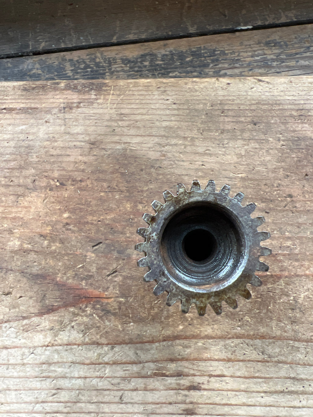 Triumph E4079 1959 etc Tiger cub crank timing pinion assembly