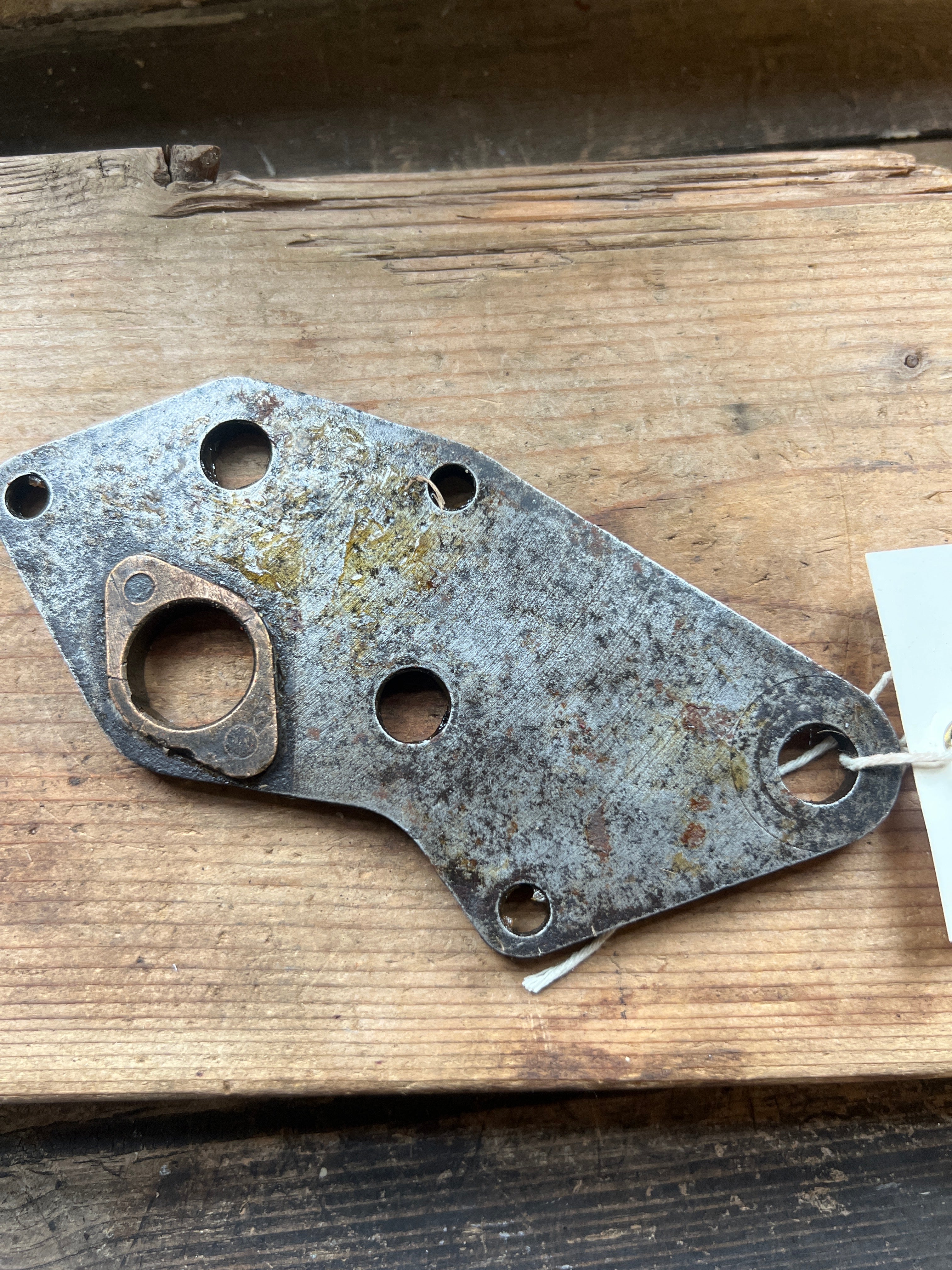 BSA B&M series engine timing plate with bush