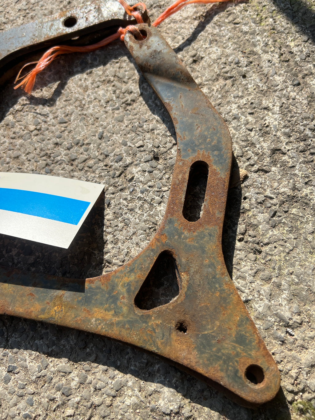 BSA A7 A10 swinging arm complete set of rear engine plates