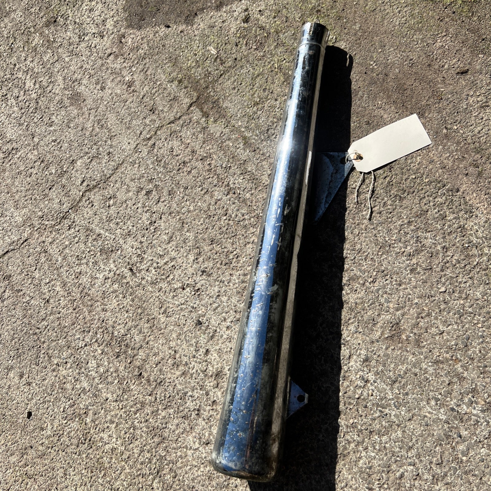 Universal megaphone silencer left hand