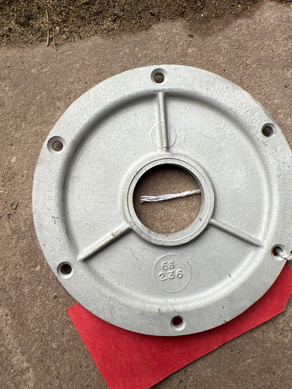Triumph BSA gearbox sprocket cover plate 68-236