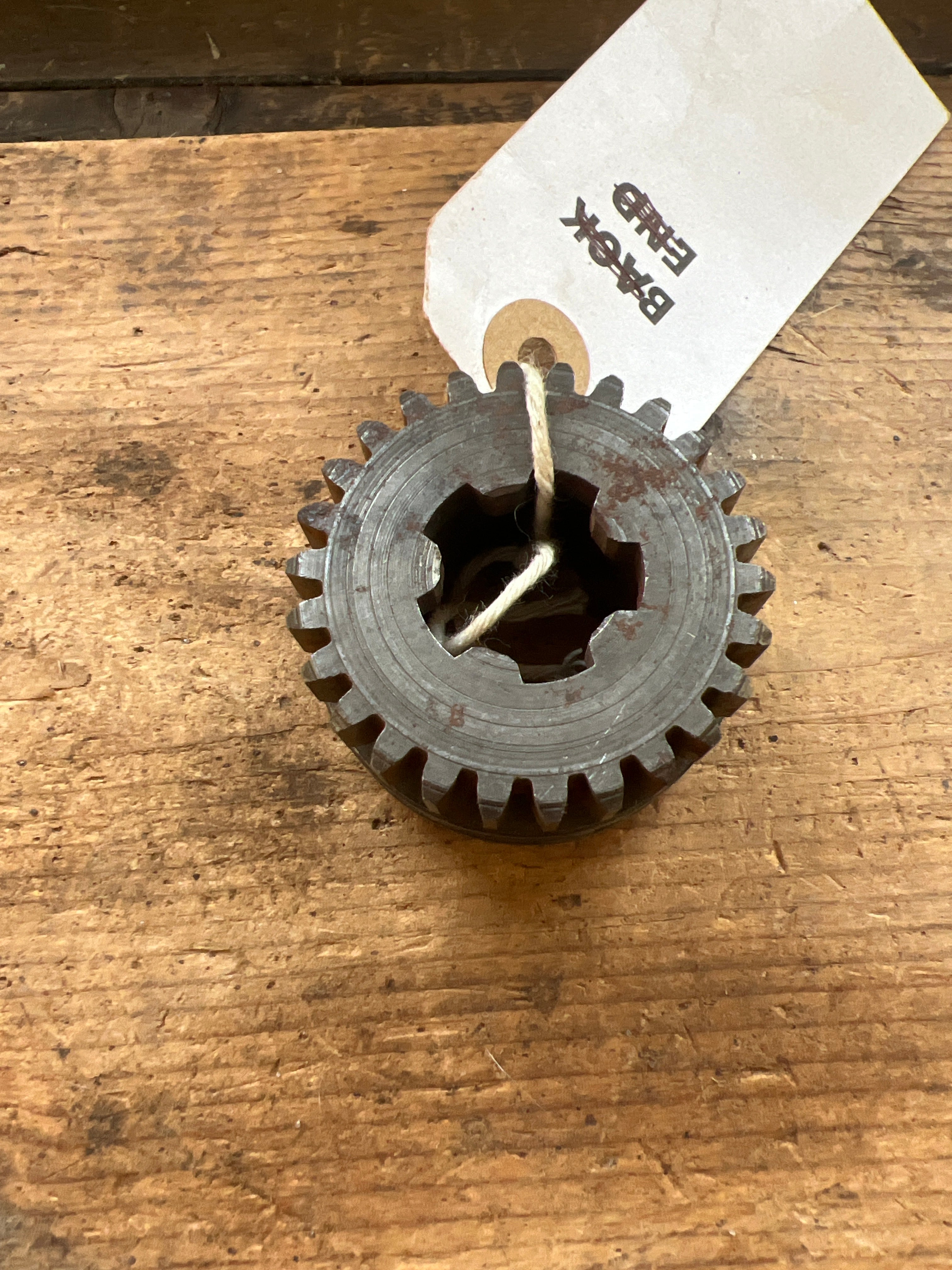 BSA Bantam 90-457 3 speed gear box layshaft sliding gear