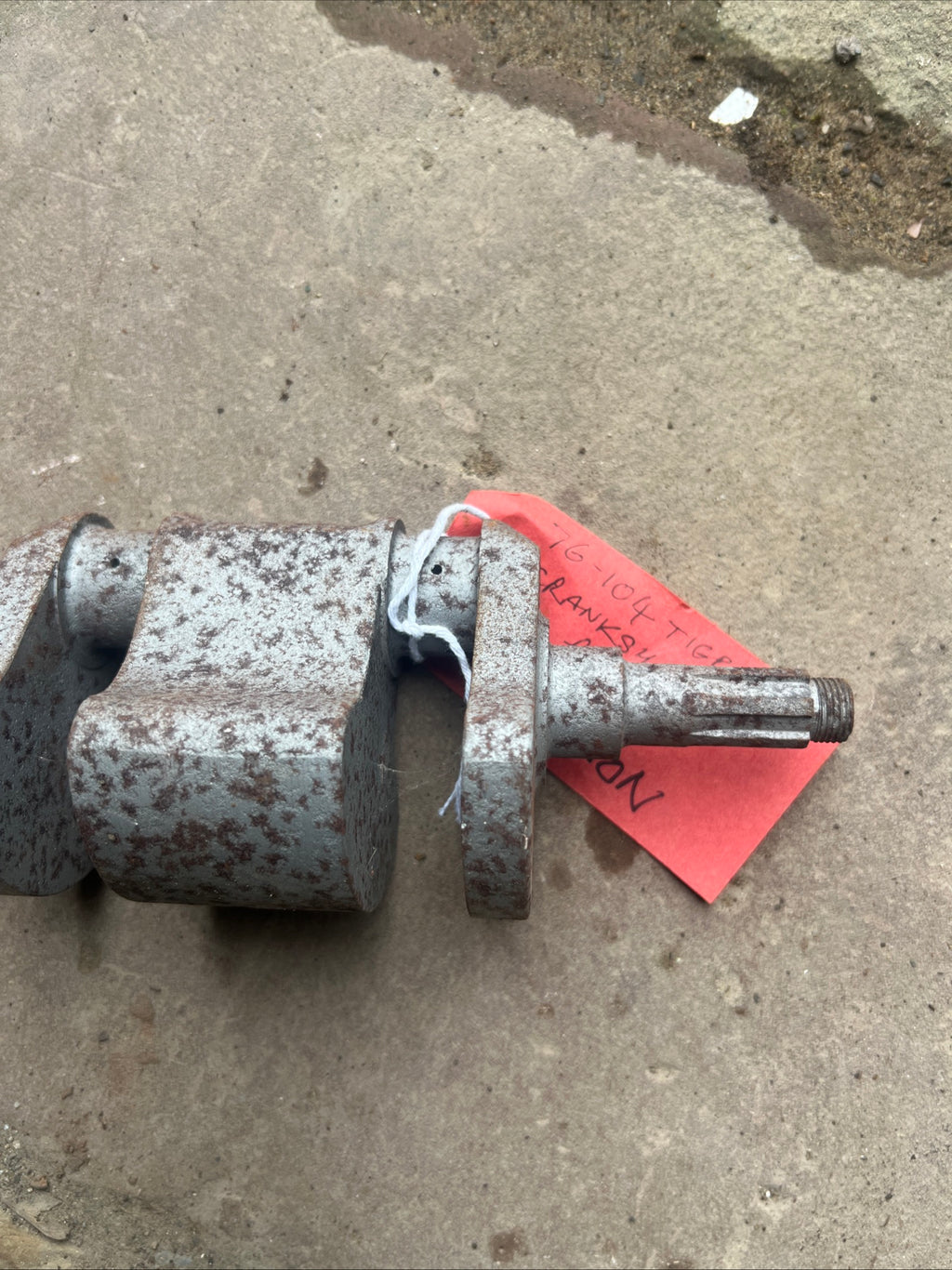Triumph Tigress BSA Sunbeam 76-104 Crankshaft NOS