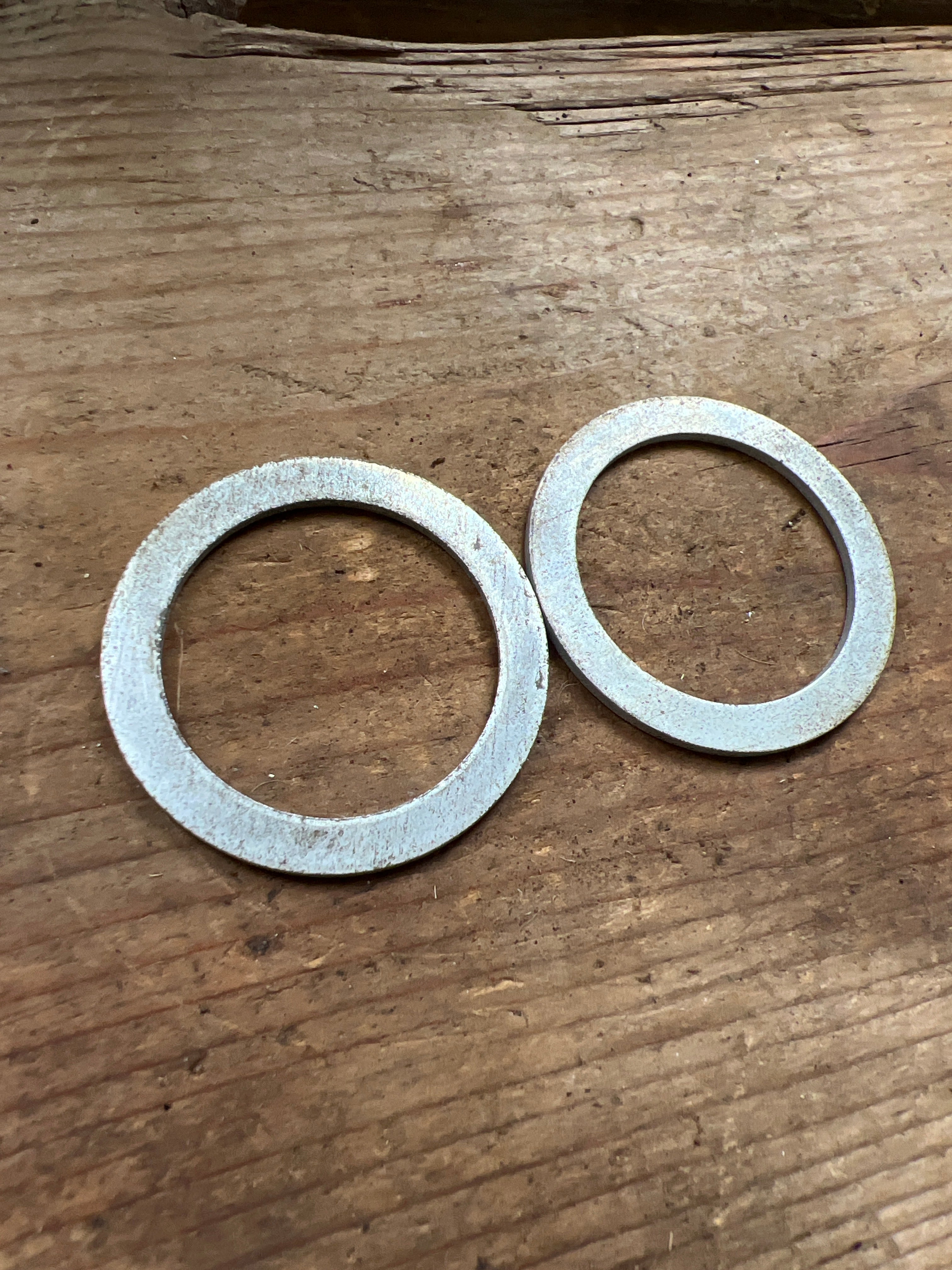 Triumph T100T fork plain washers New old stock