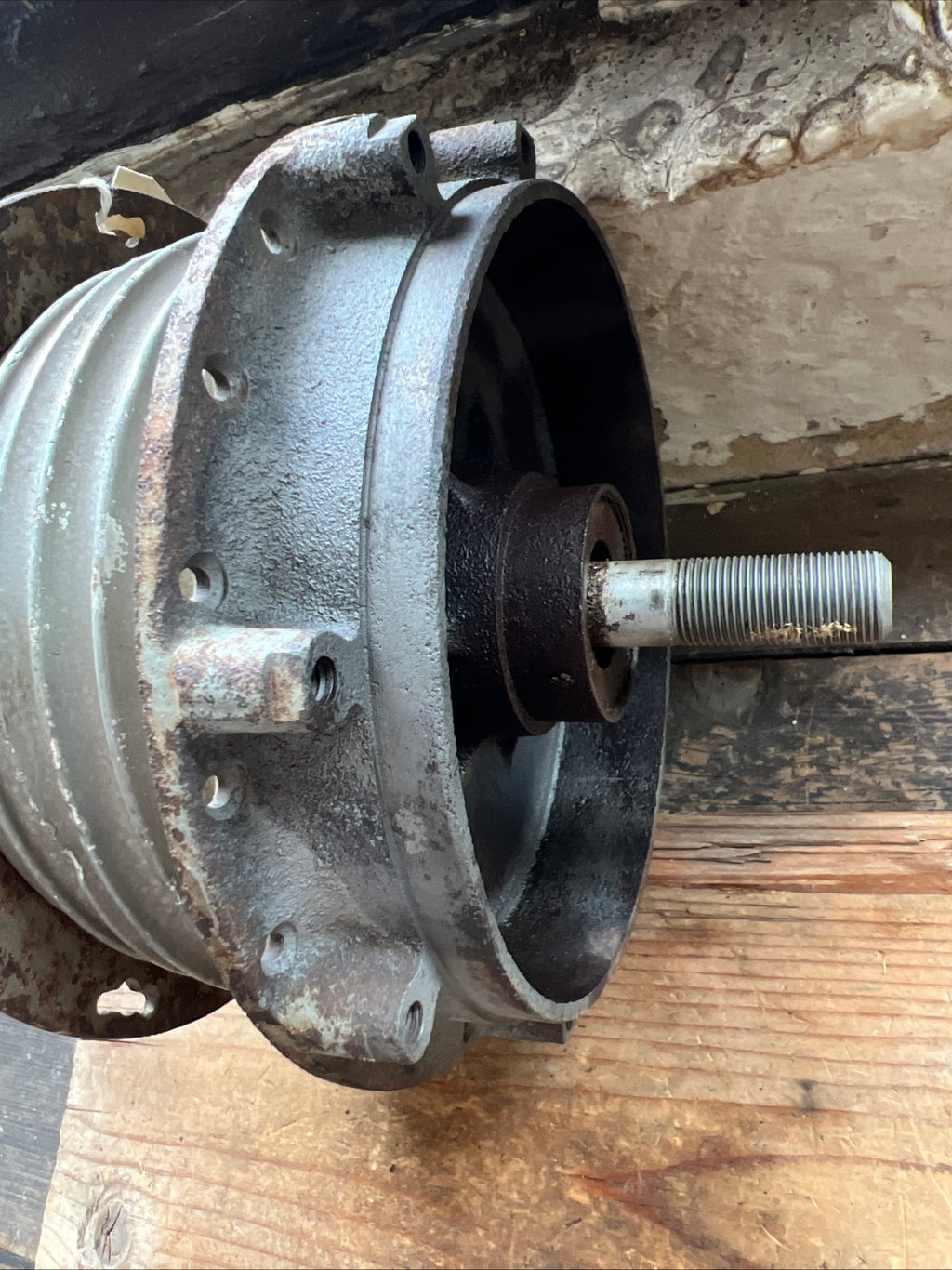 BSA Bantam Bushman very late full width rear hub