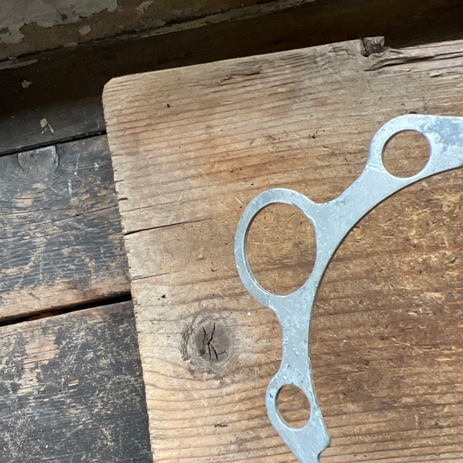 BSA B40 Decompression plate under barrel
