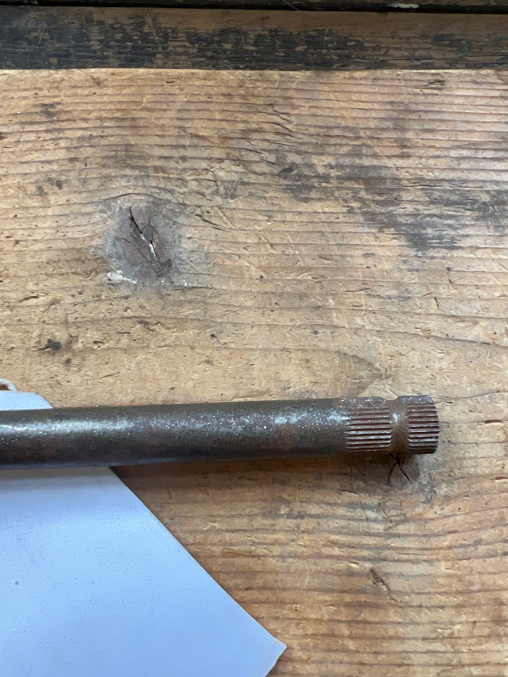 BSA Bantam 90-1645 4 speed gear change spindle