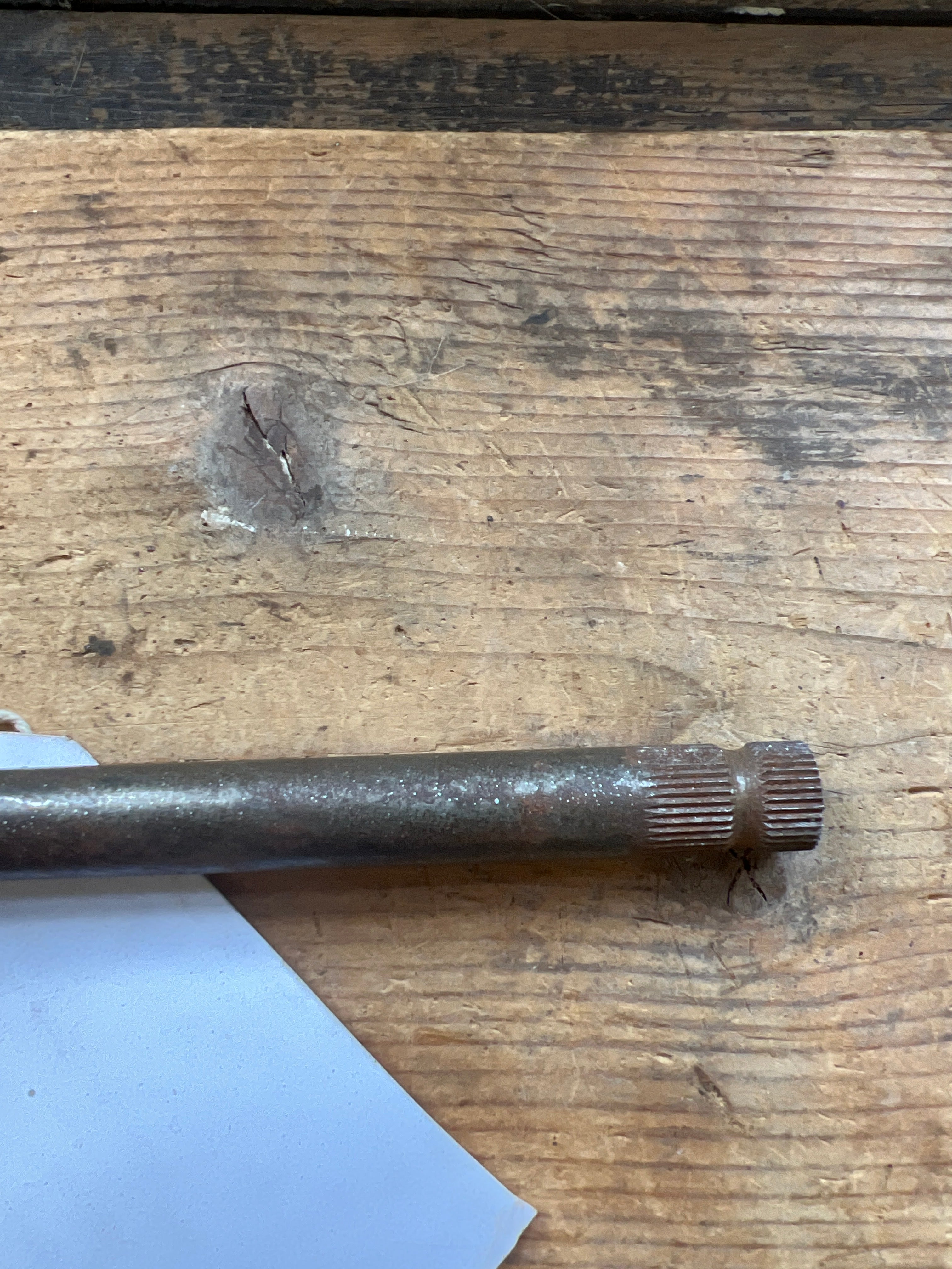 BSA Bantam 90-1645 4 speed gear change spindle