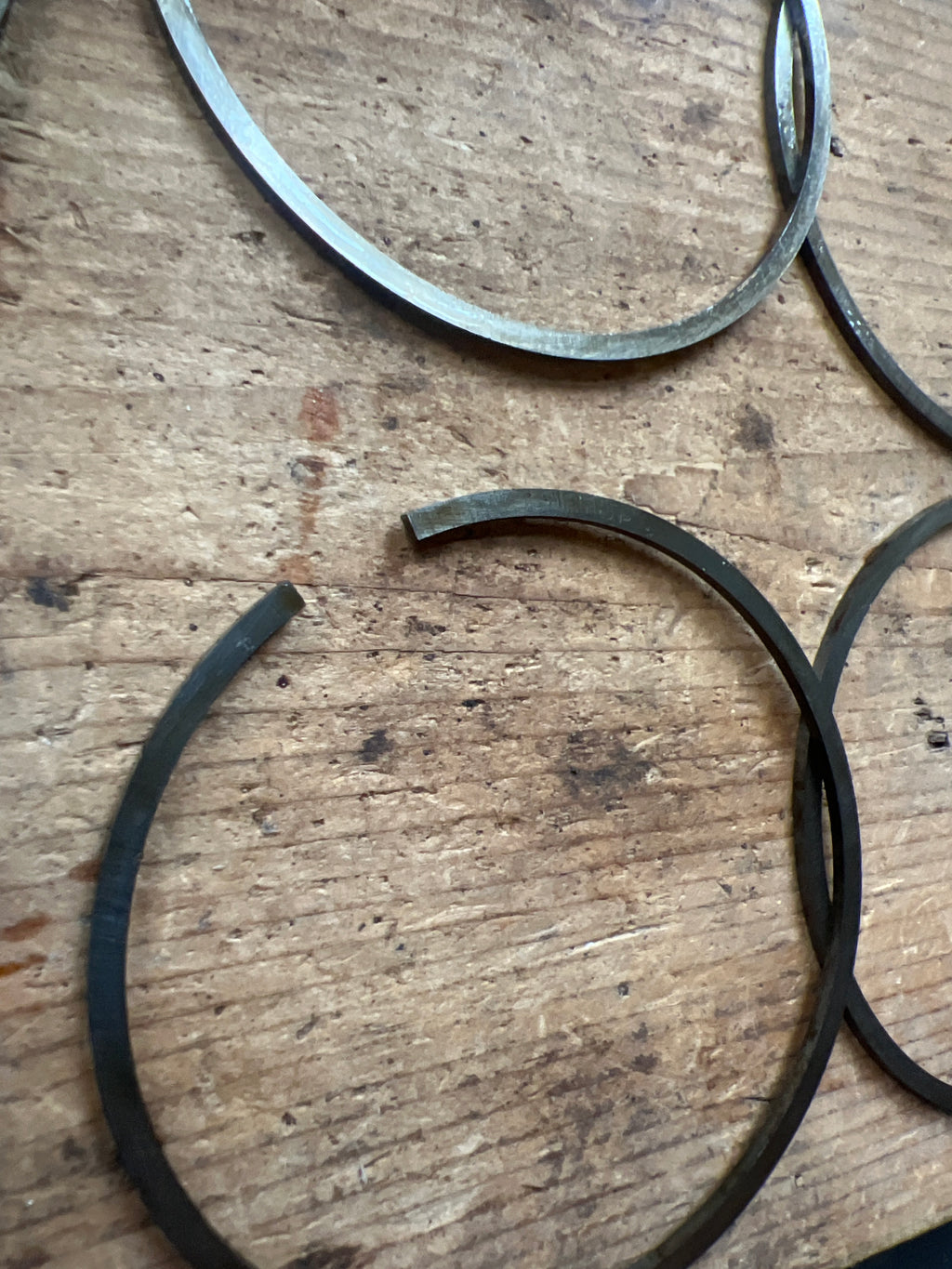 BSA A10 650 Twin + 40 Full piston ring set NOS