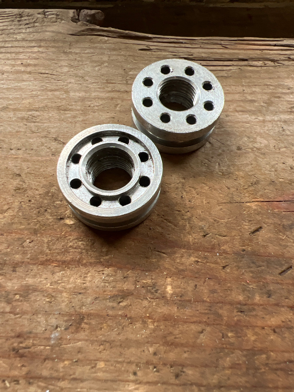 Triumph Alloy fork valves NOS
