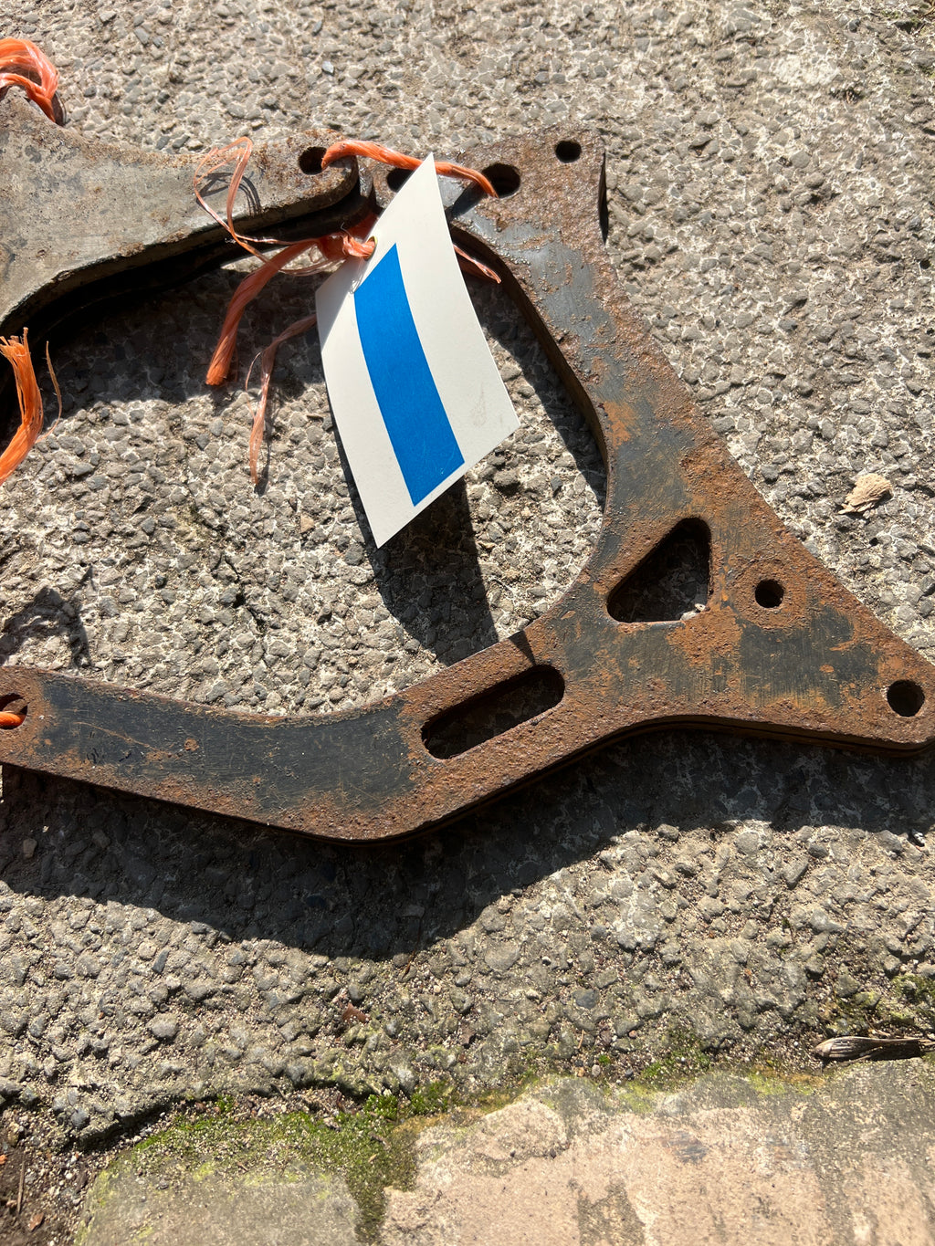BSA A7 A10 swinging arm complete set of rear engine plates