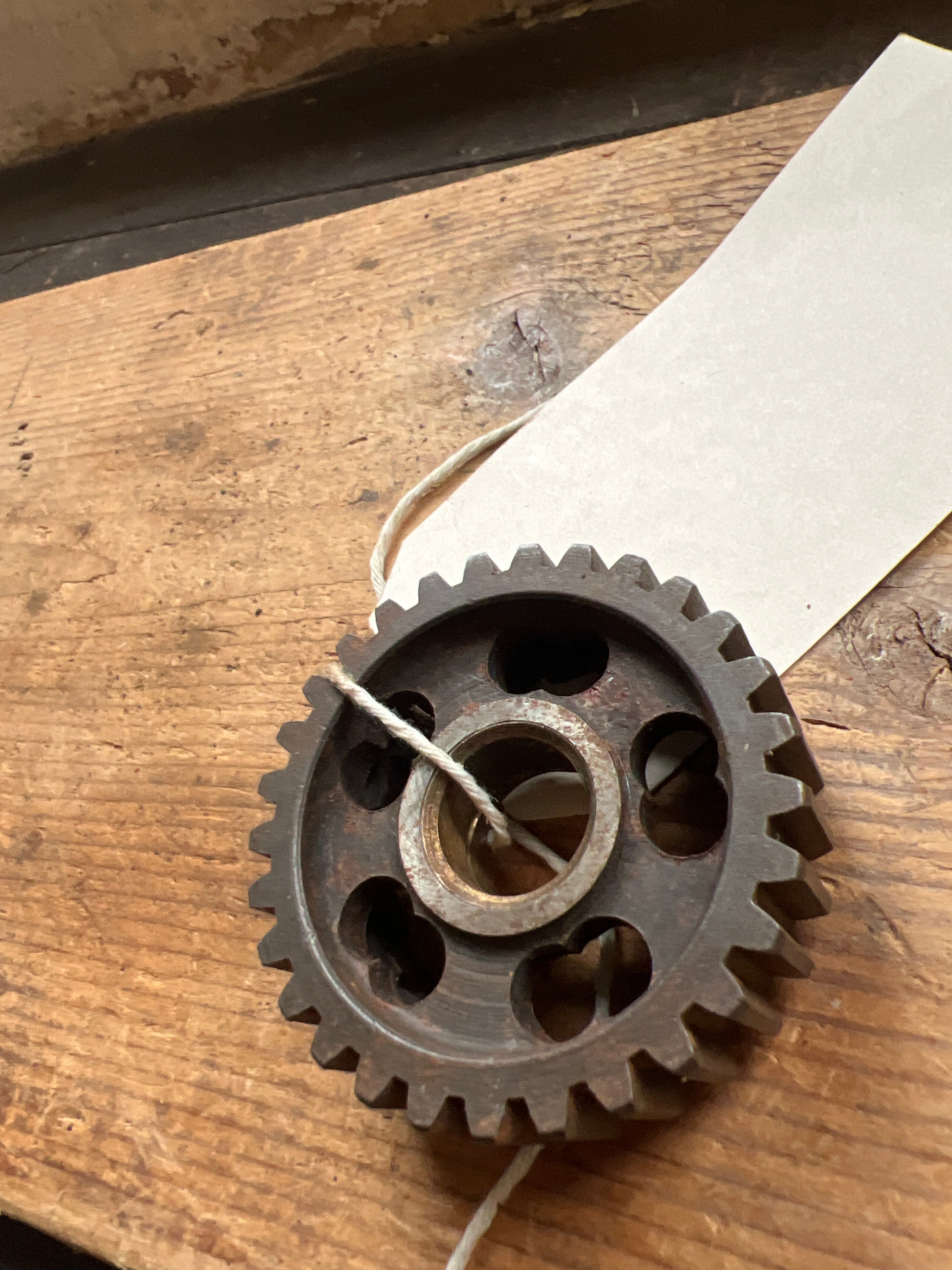 BSA early C15 distributor type kickstart ratchet gear with bush 40-3176