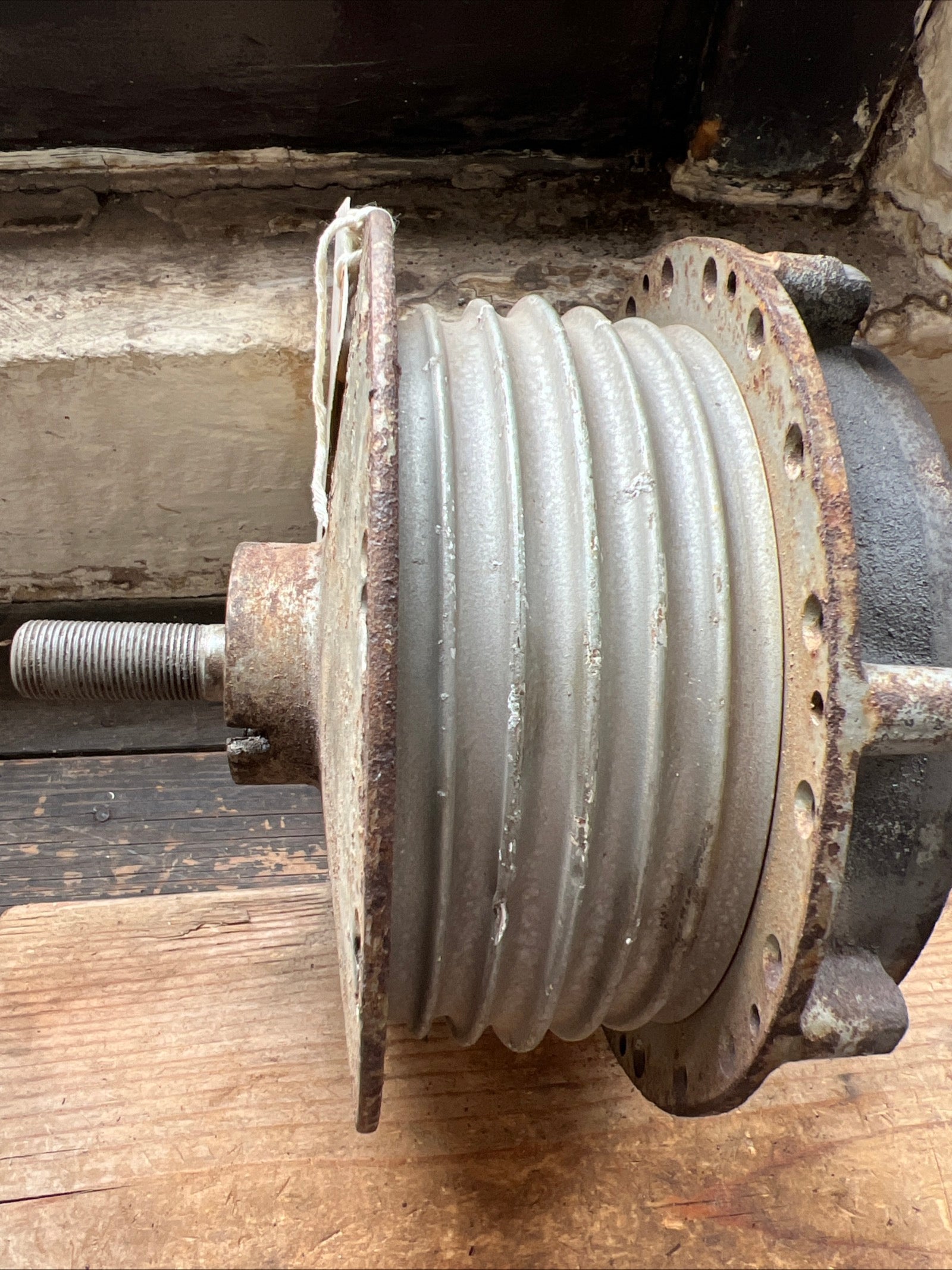 BSA Bantam Bushman very late full width rear hub