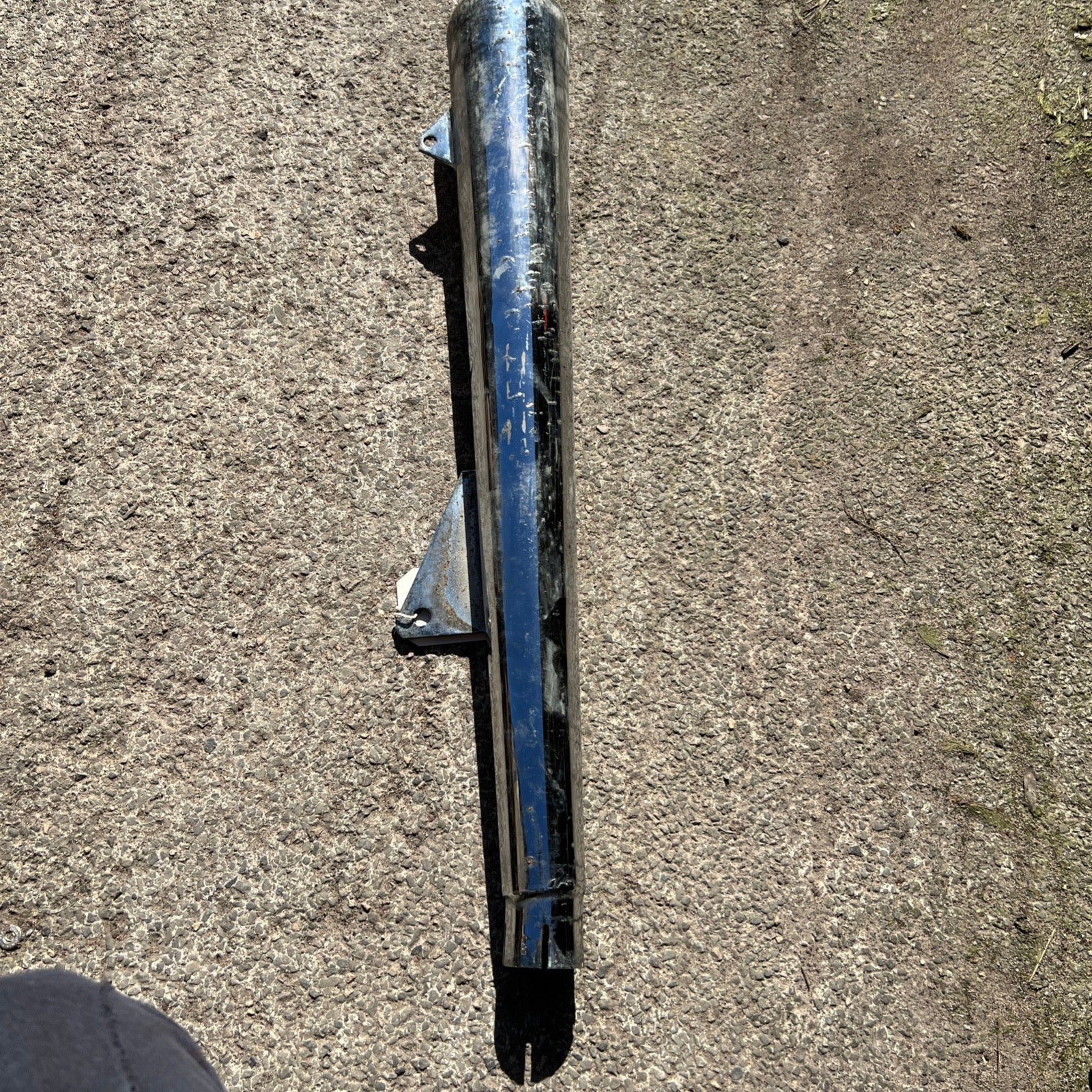 Universal megaphone silencer left hand