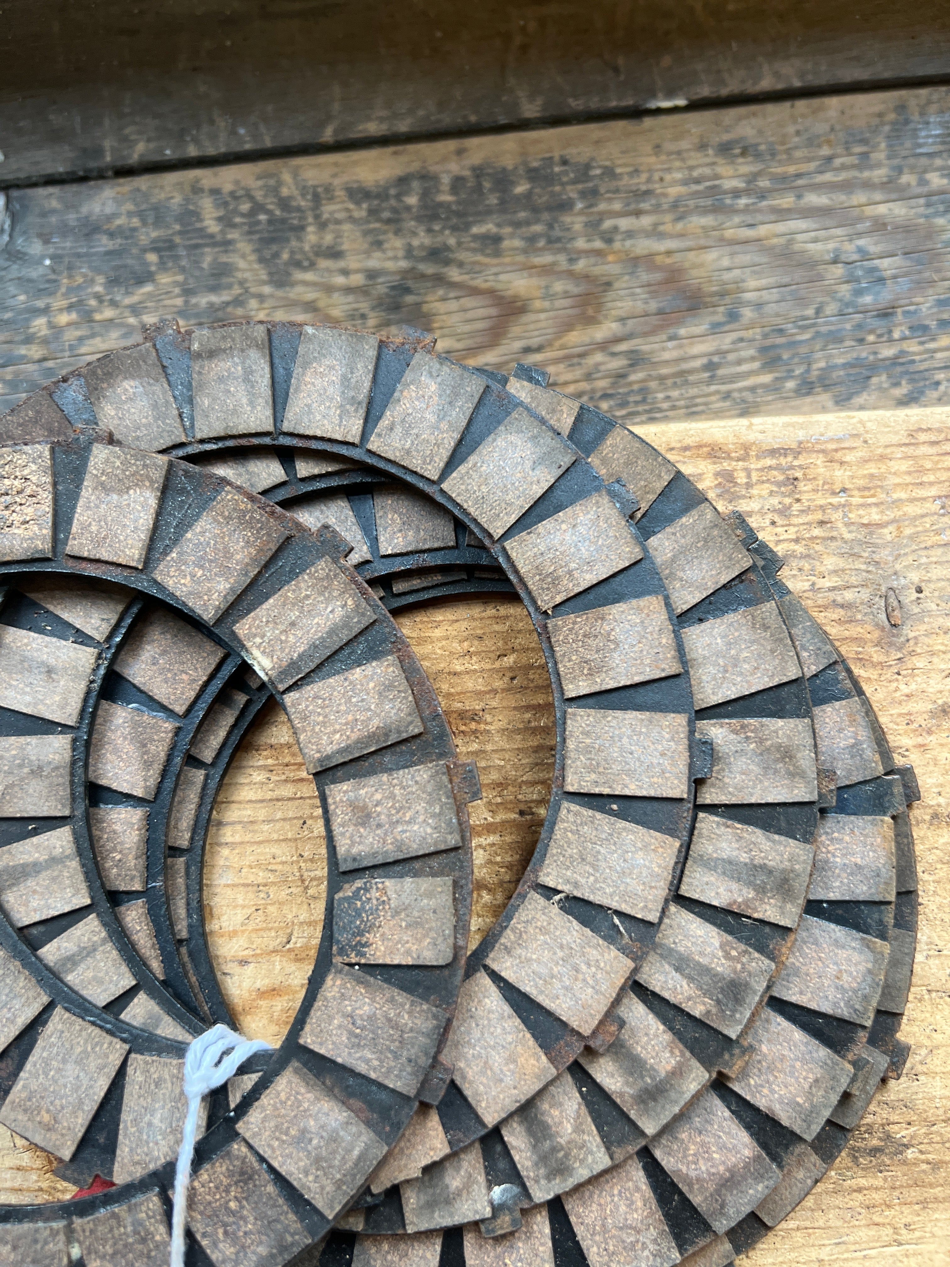 BSA C15 B40 B25 B44 Clutch friction plate set of 5 40-3233