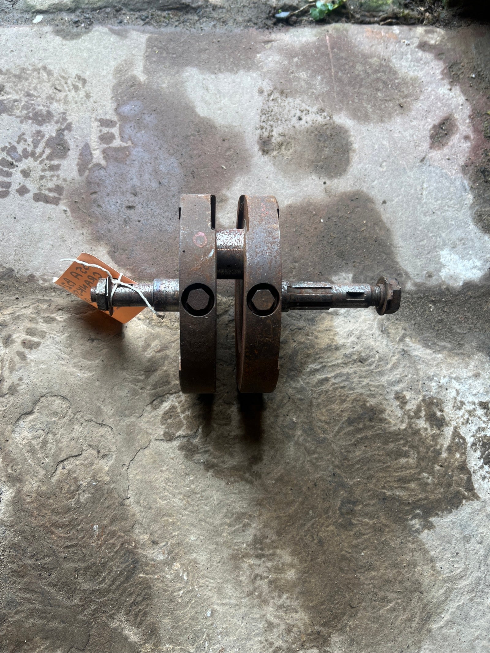 BSA B25 crank shaft