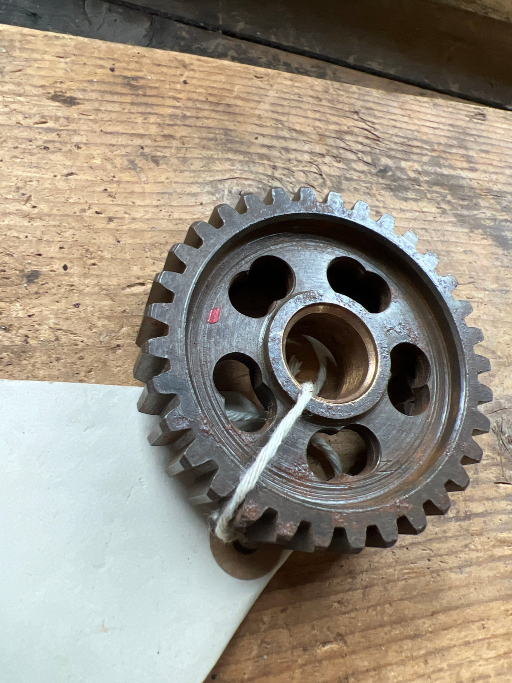 BSA C15 early kickstart ratchet gear 33T complete with bush