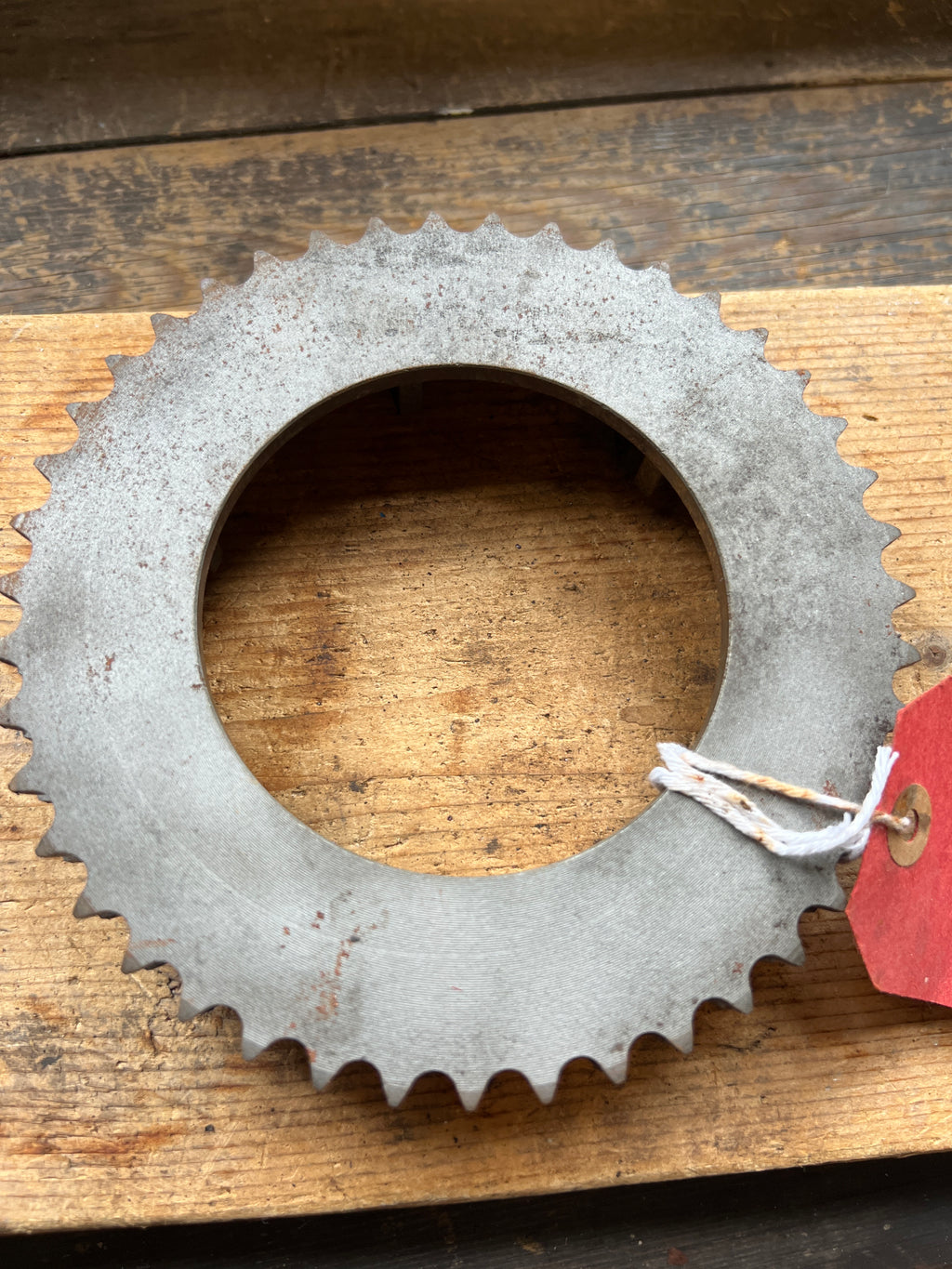Triumph T160 primary shock absorber duplex sprocket 43T NOS