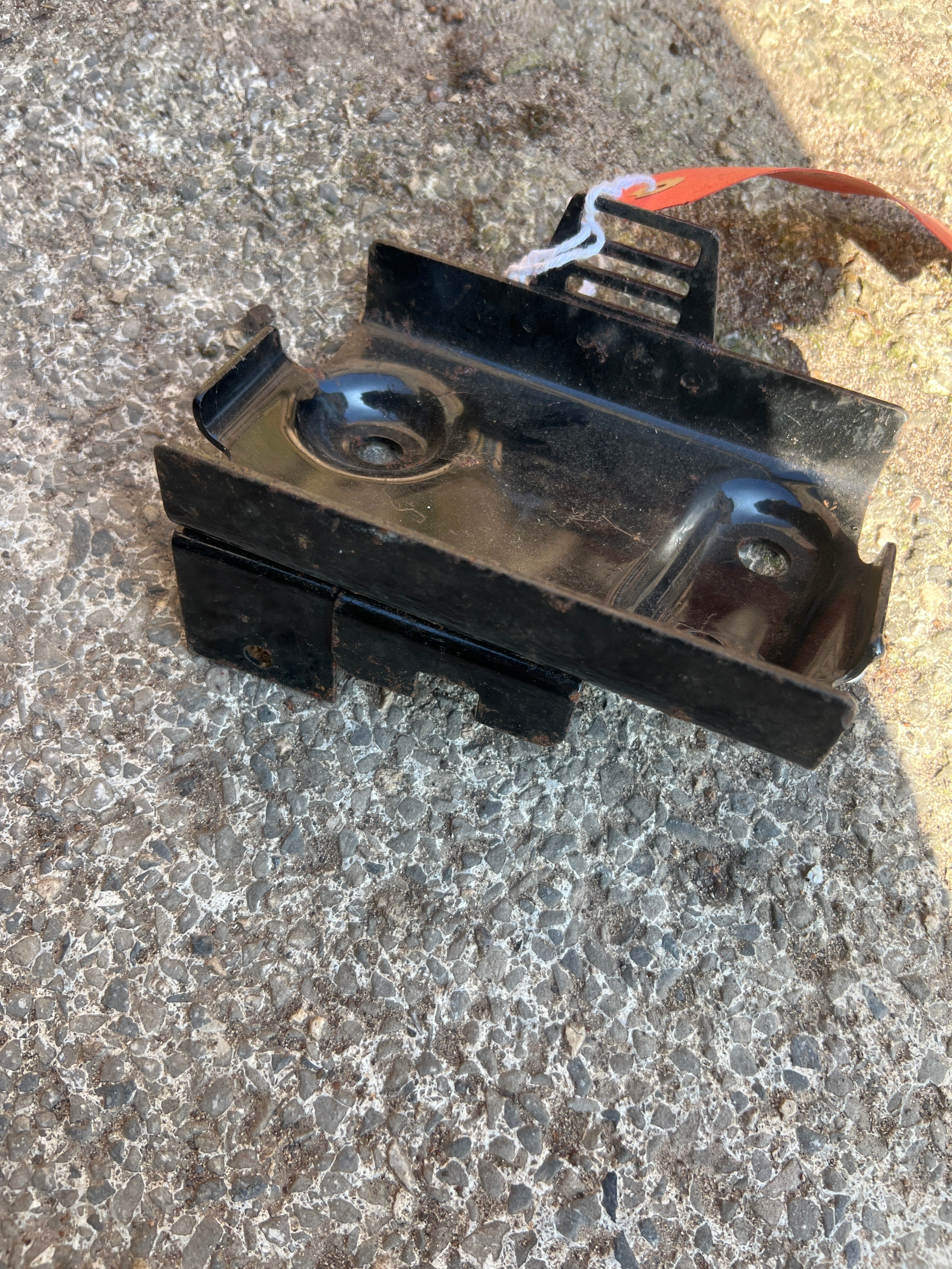 BSA B25 B44 pre oil frame battery tray NOS