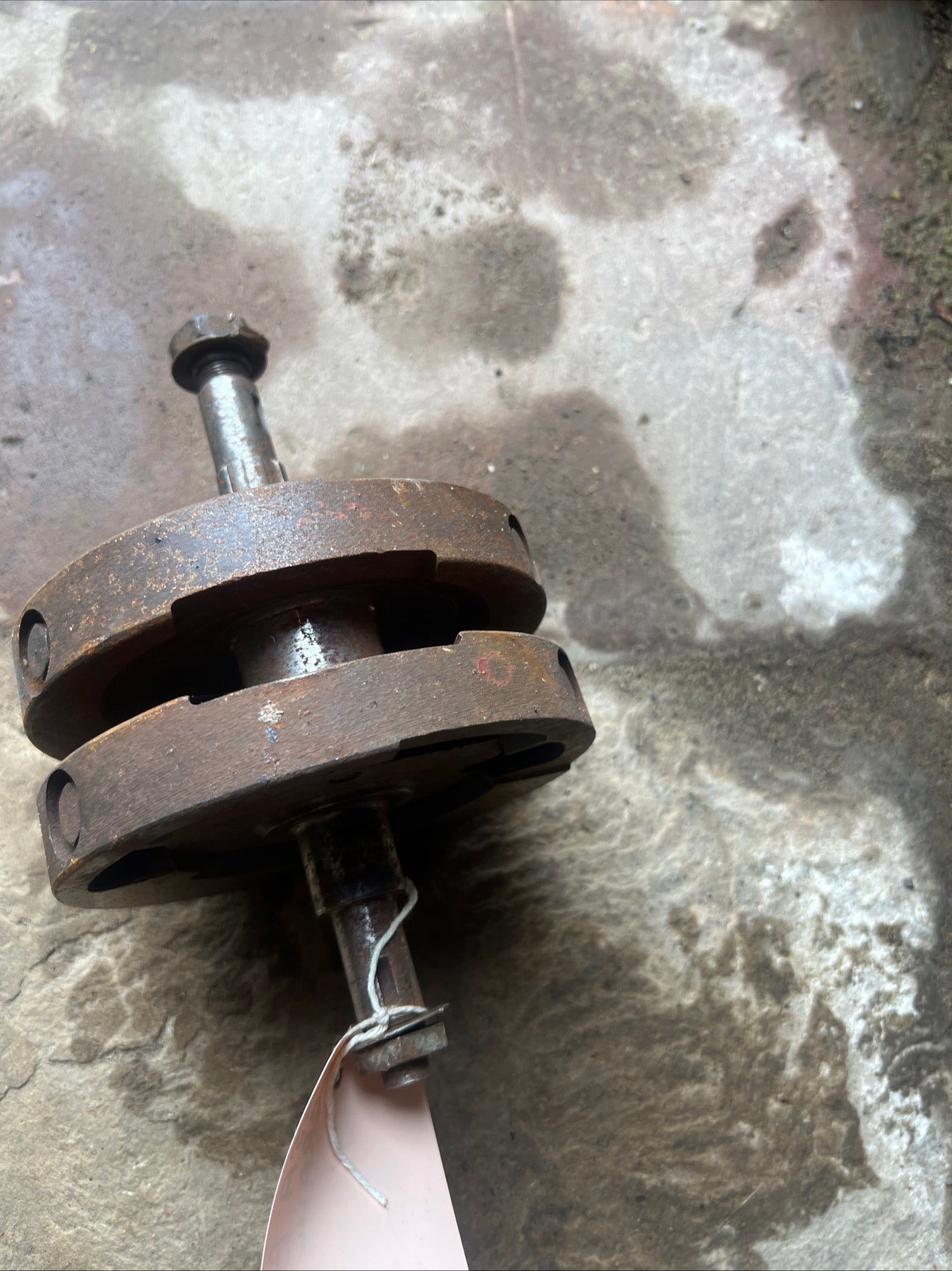 BSA B25 crank shaft