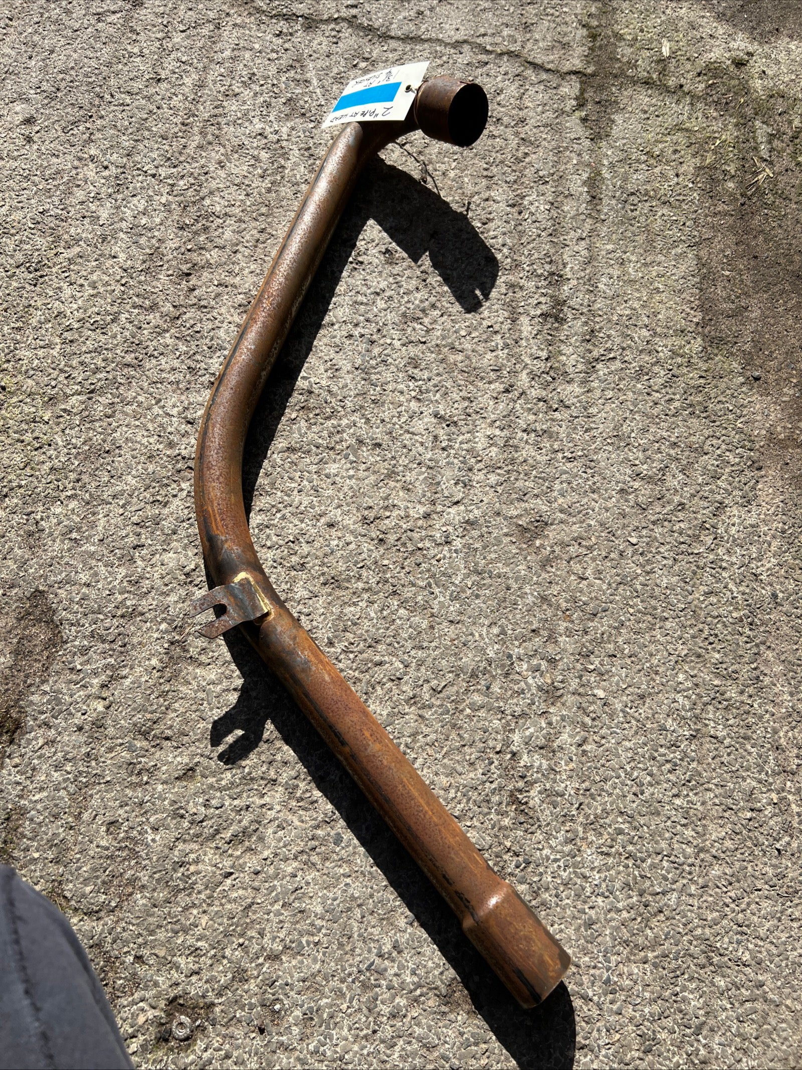 Velo viper venom swept back exhaust pipe