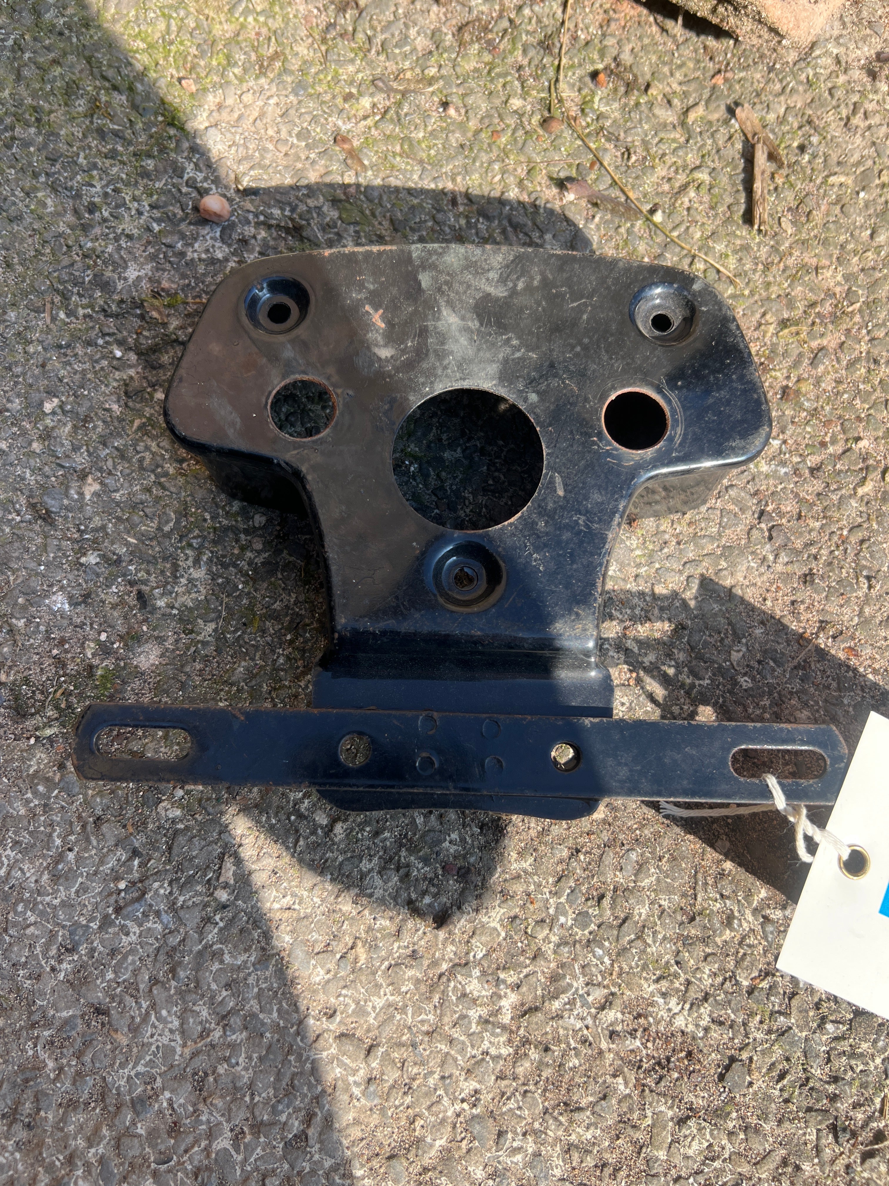 BSA Triumph export rear light & number plate bracket NOS