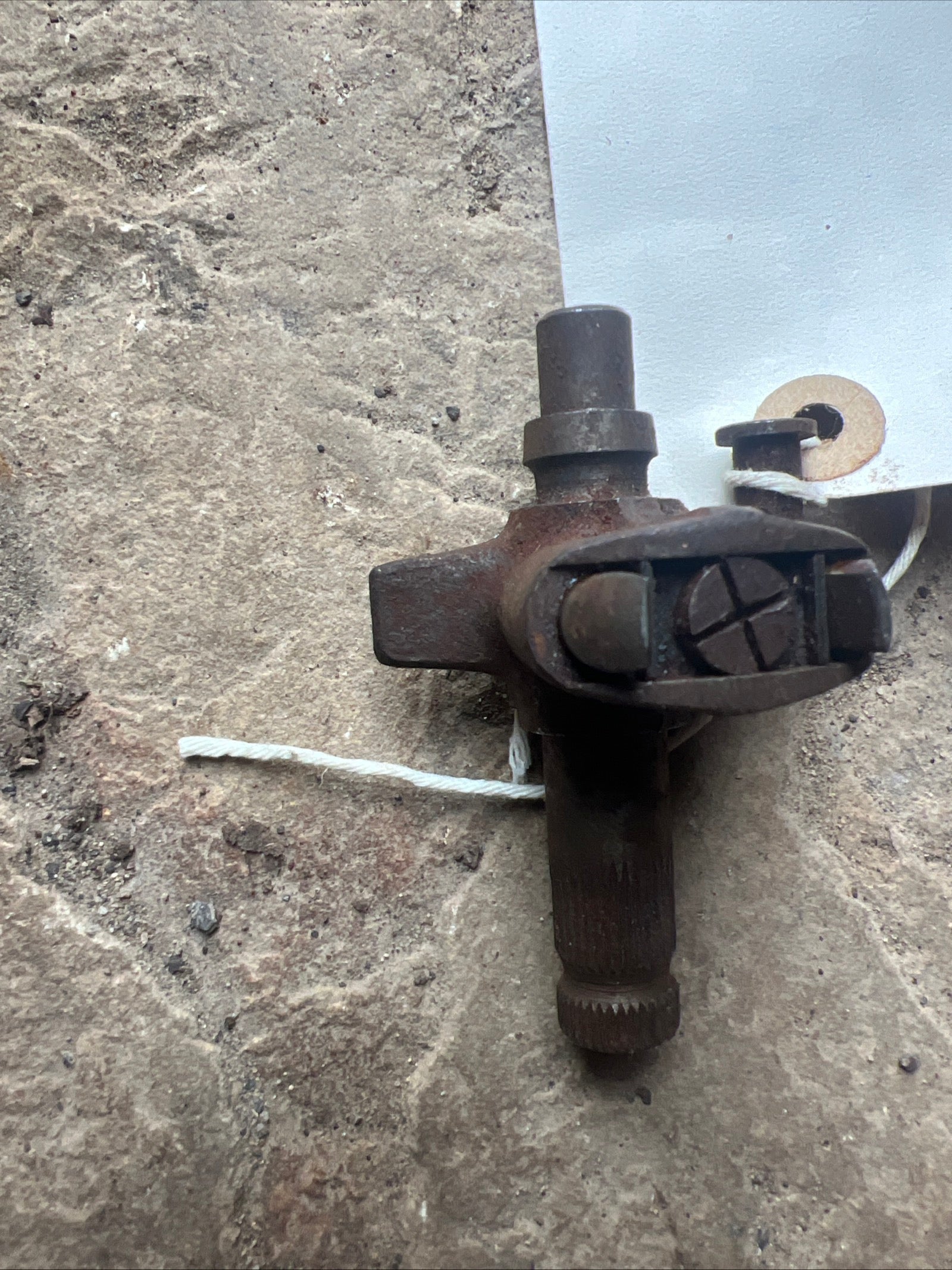 Triumph Tigress BSA Sunbeam splined quadrant NOS