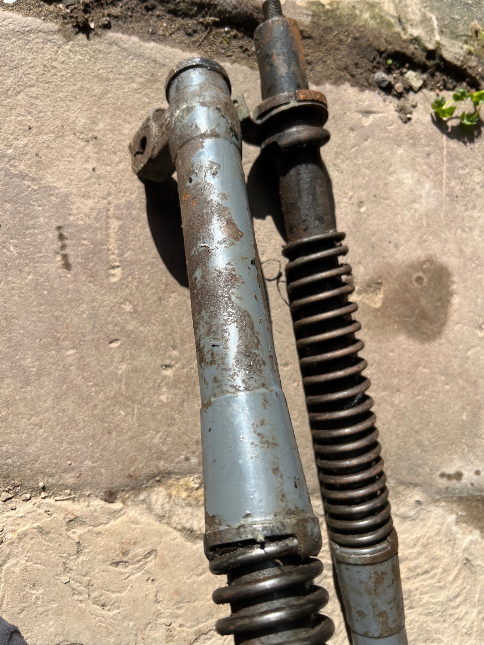 Velocette LE front fork legs used