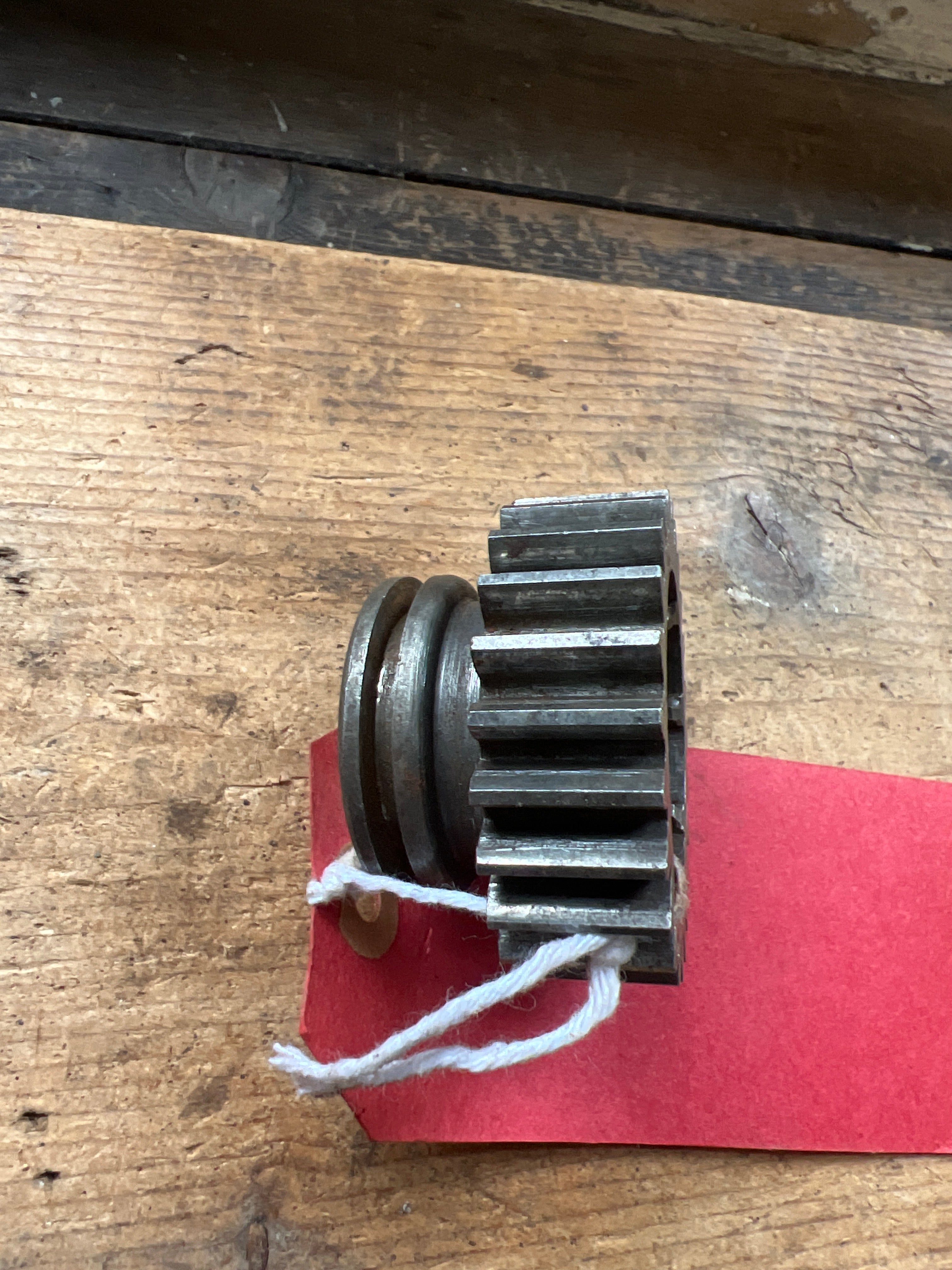 Triumph T917 4 speed gearbox mainshaft 3rd gear