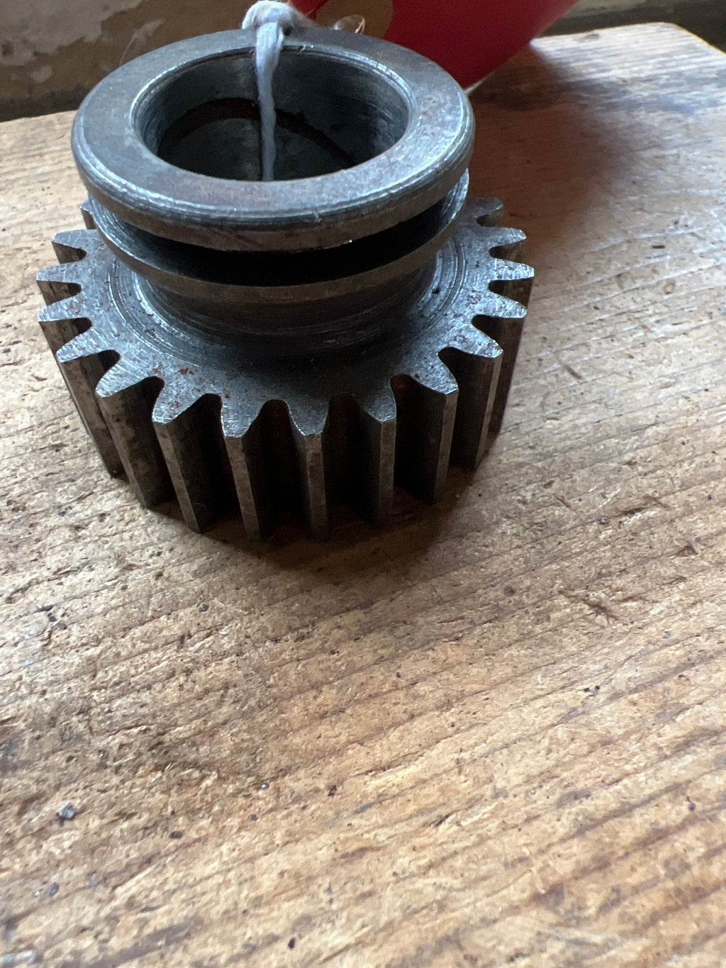 Triumph T917 4 speed gearbox mainshaft 3rd gear